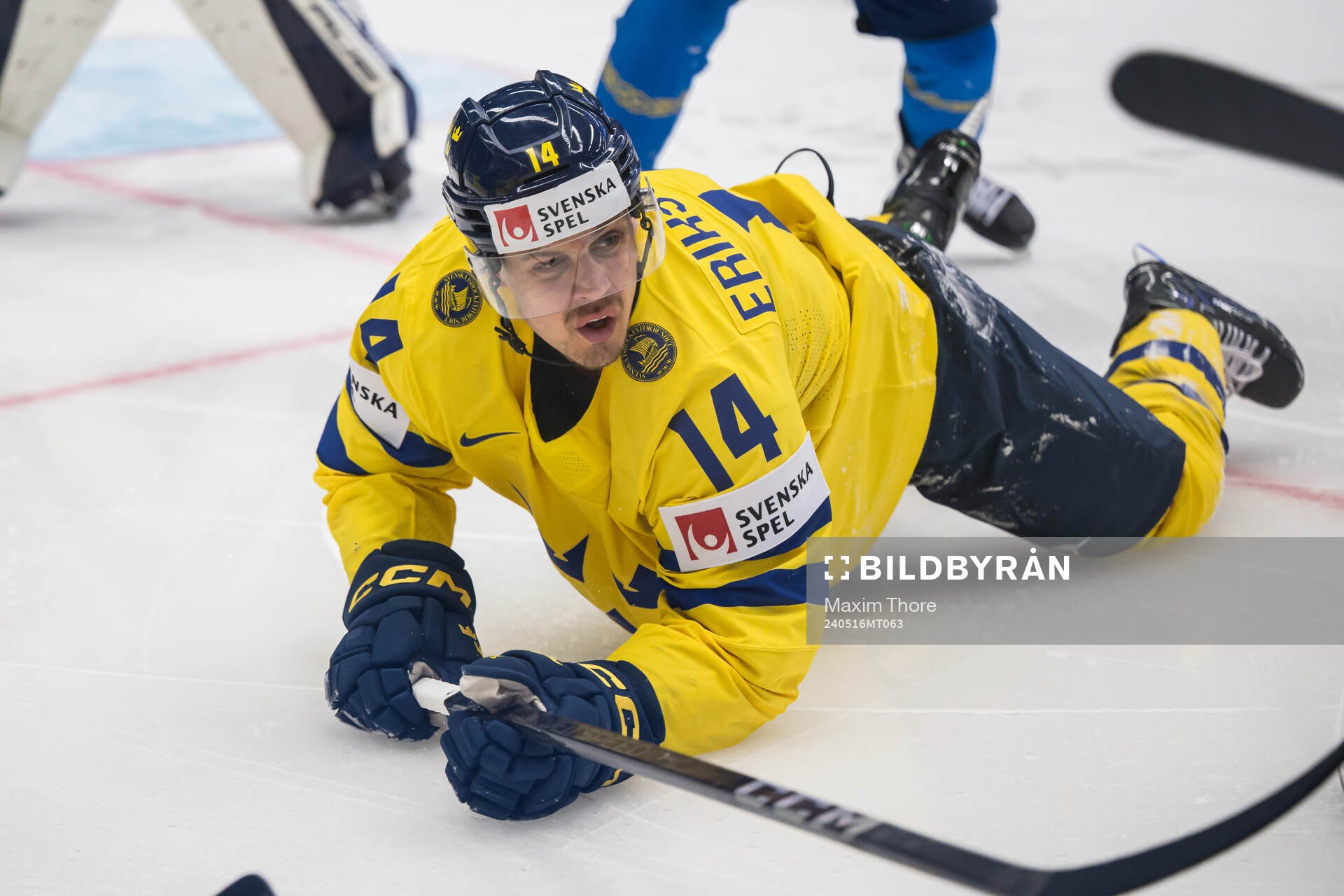 Joel Eriksson Ek of Sweden