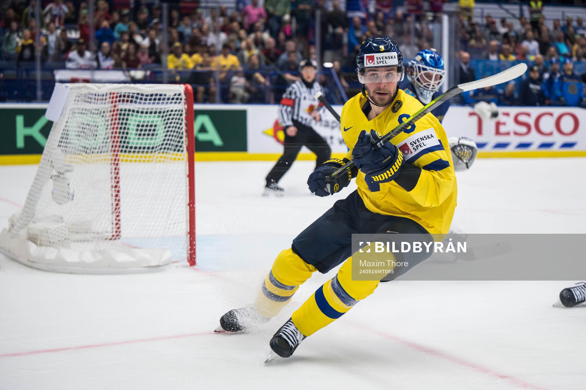 Adrian Kempe of Sweden