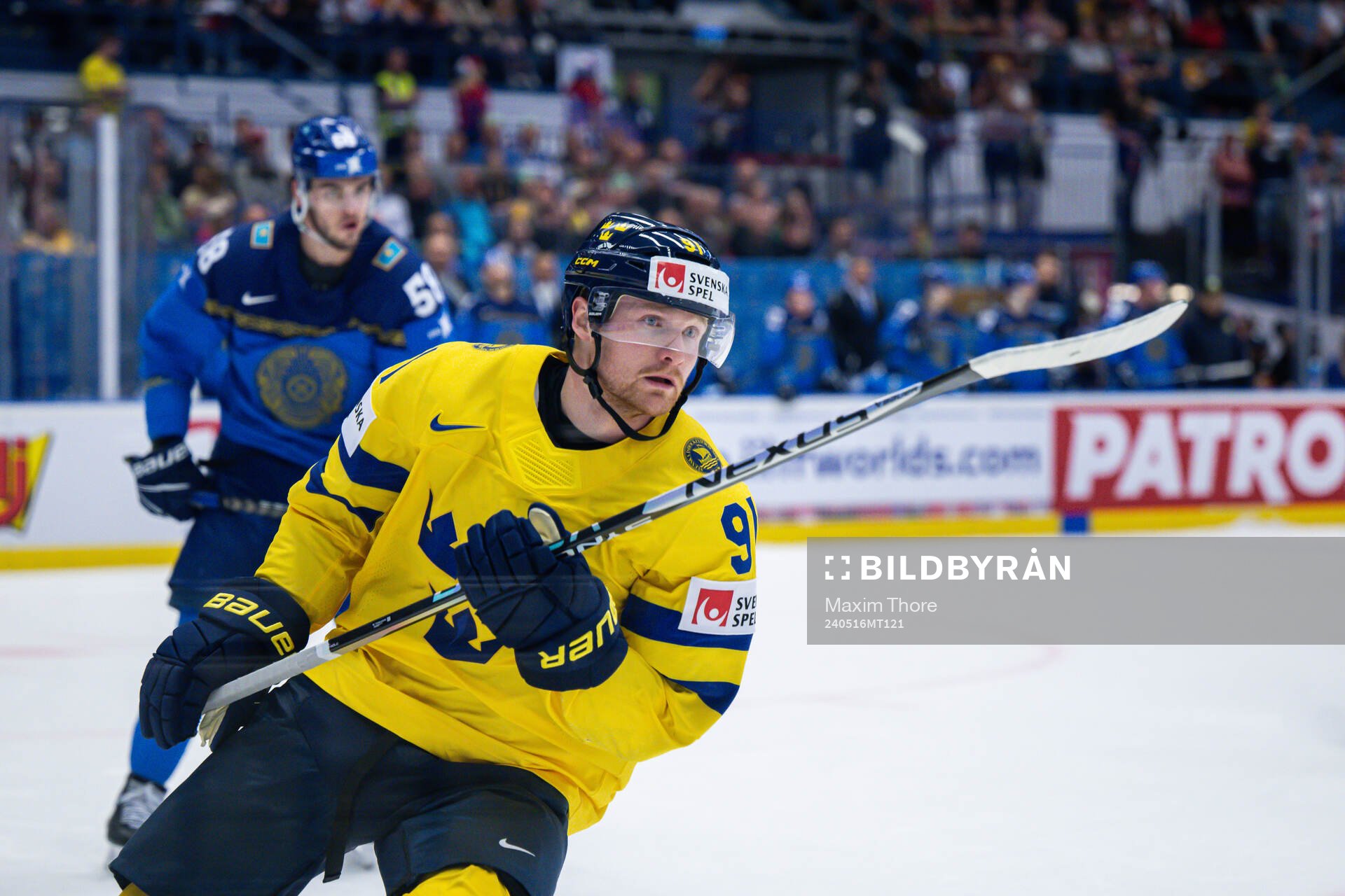 Carl Grundström of Sweden