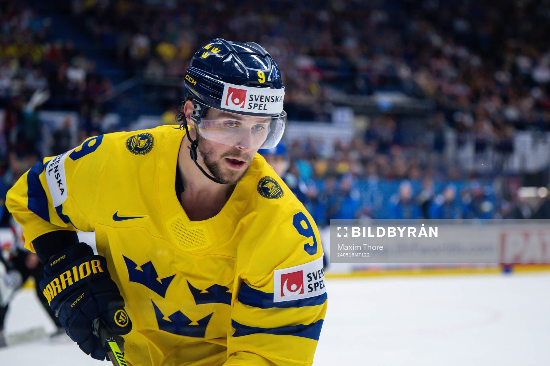 Adrian Kempe of Sweden