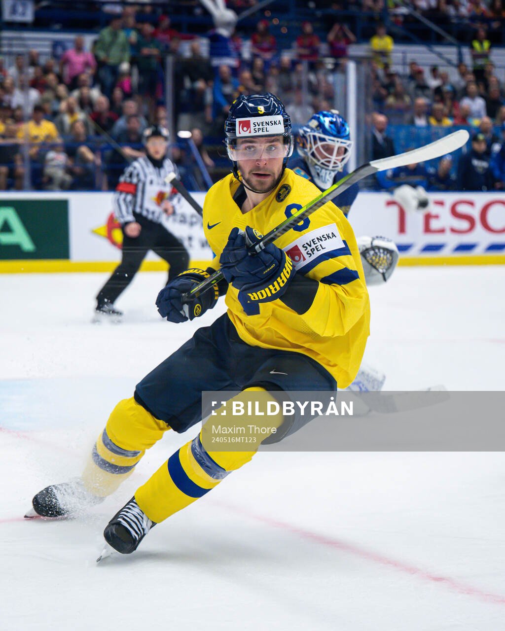 Adrian Kempe of Sweden