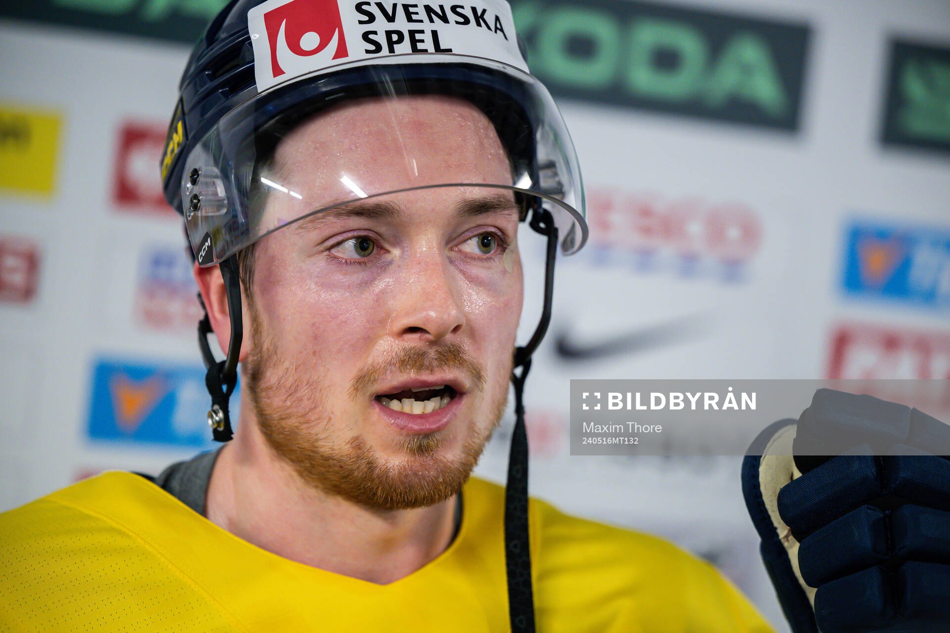 Jesper Frödén of Sweden