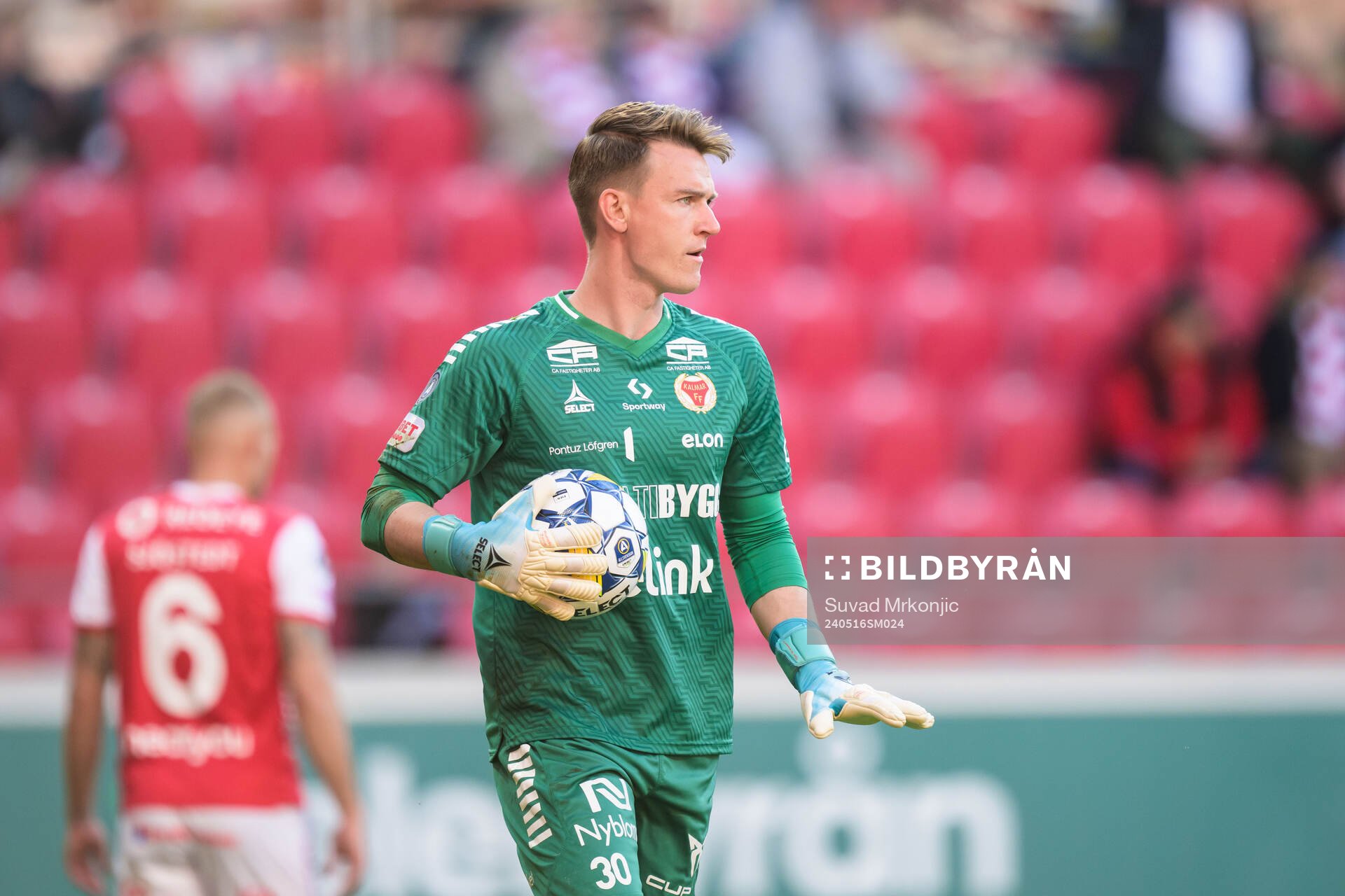 Kalmars målvakt Jakob Kindberg