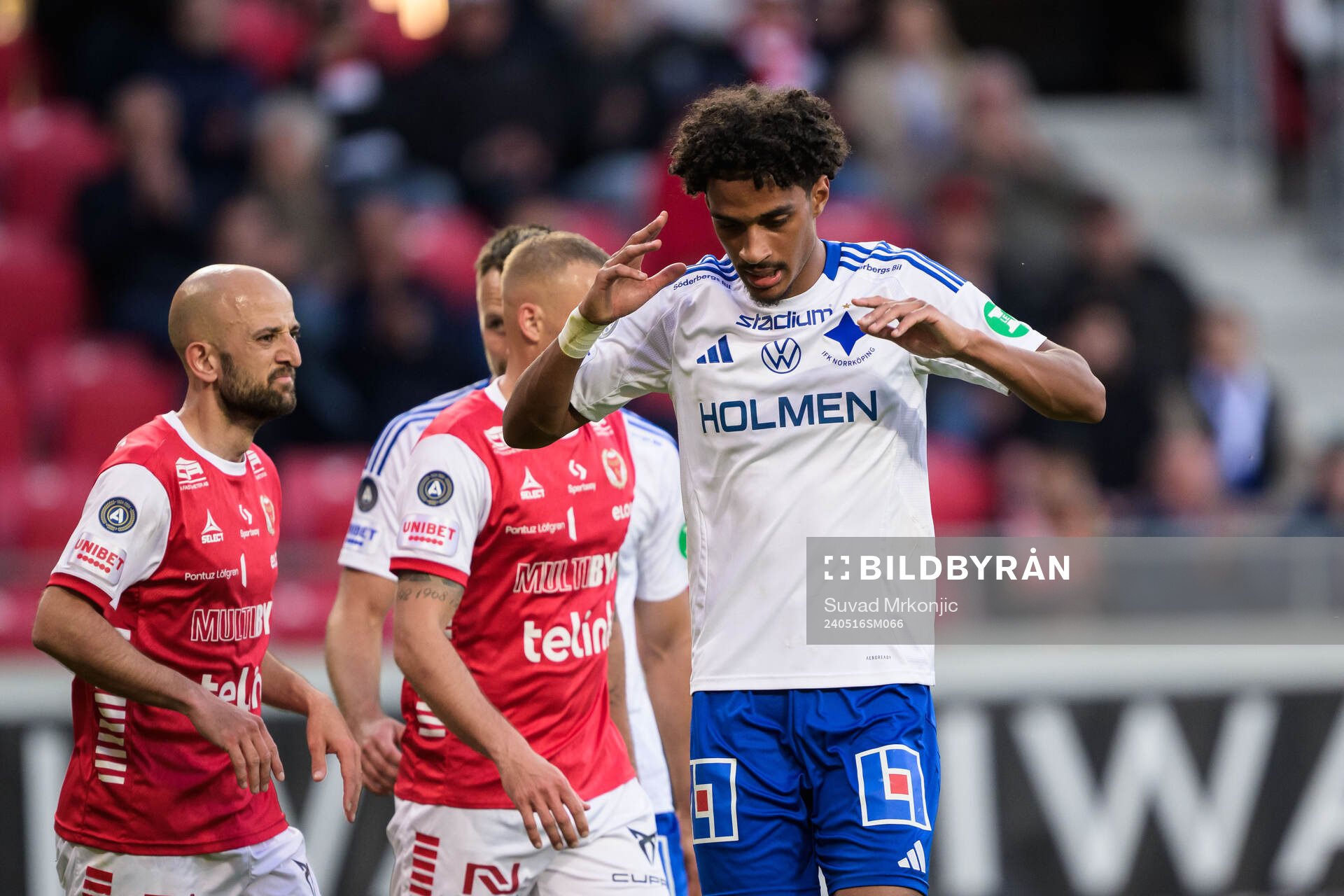 IFK Norrköpings Jesper Ceesay deppar