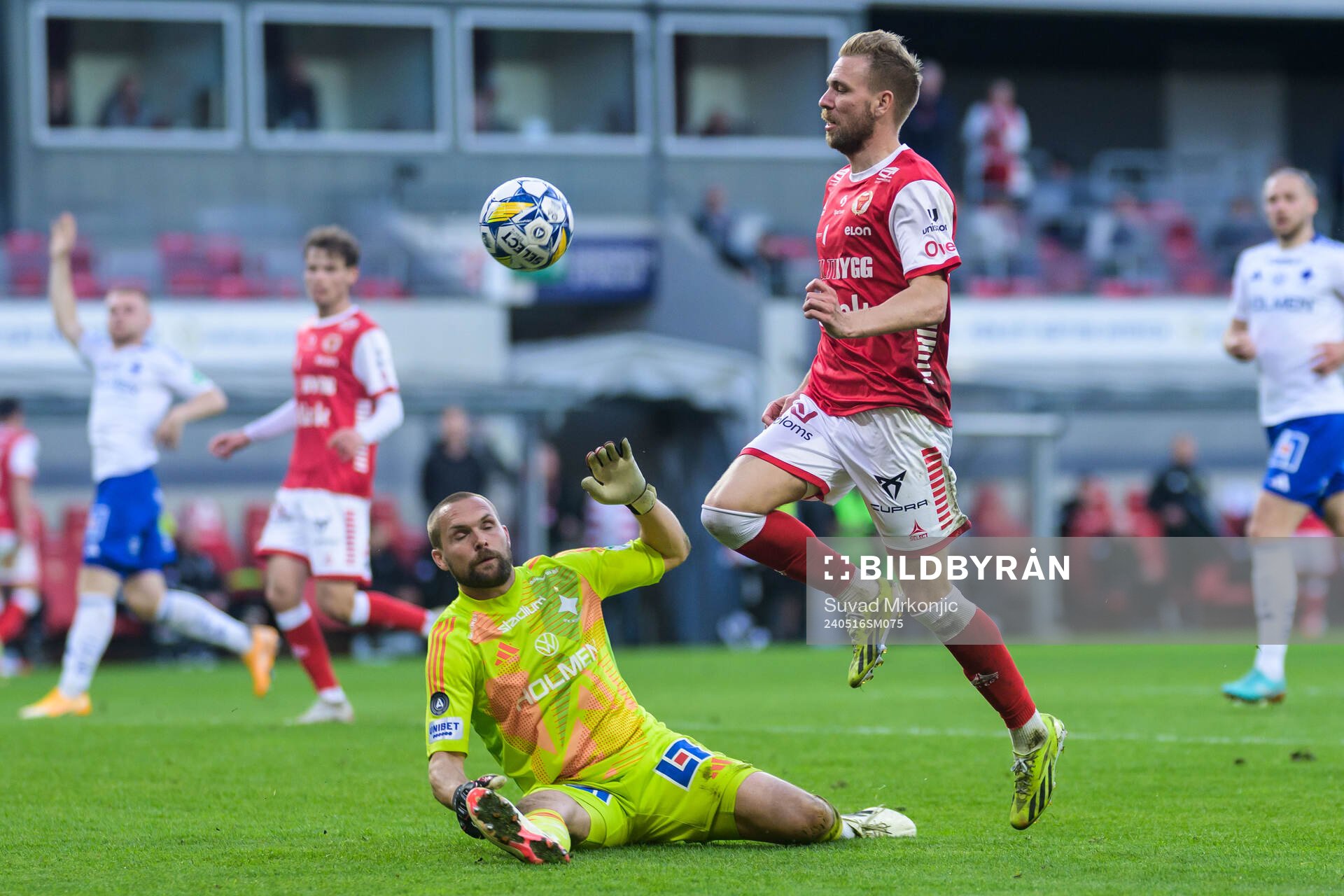 IFK Norrköpings målvakt Oscar Jansson och Kalmars
