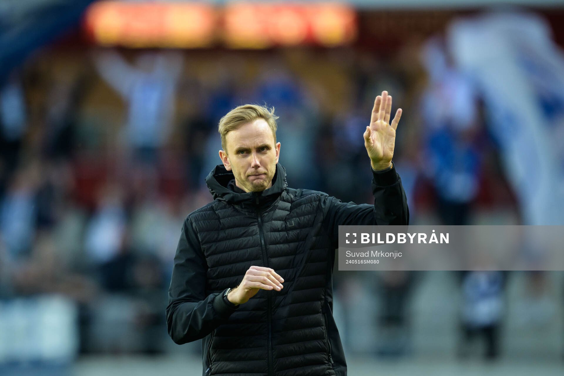 Kalmars tränare Henrik Jensen