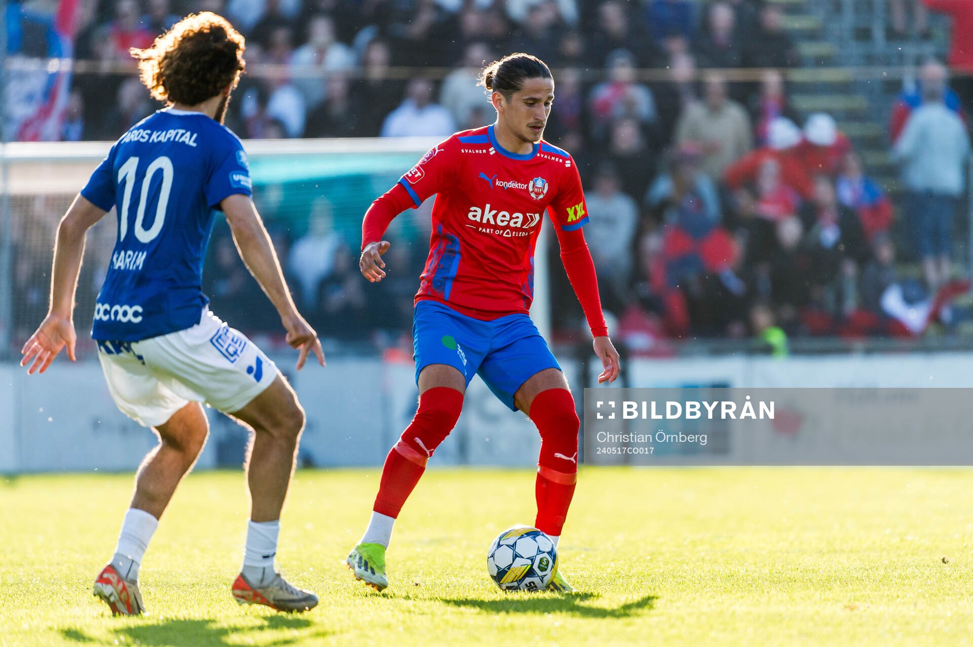 Trelleborgs Hady Saleh Karim och Helsingborgs Ervin Gigovic