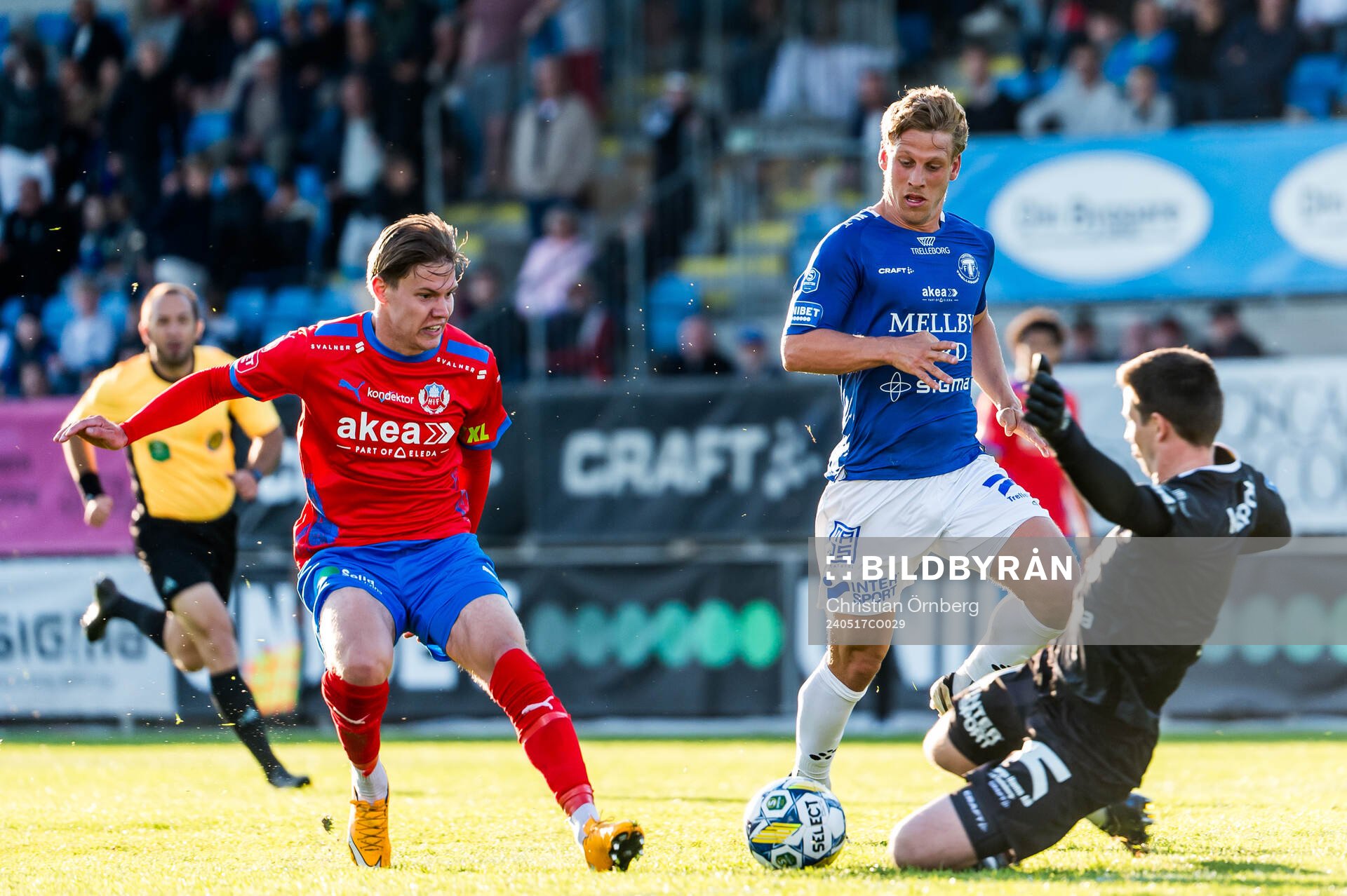 Helsingborgs Taylor Silverholt mot Trelleborgs Tobias