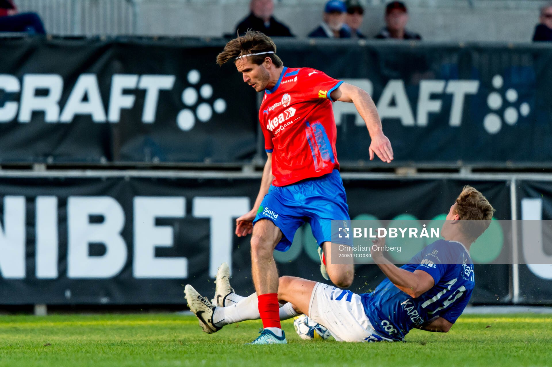 Helsingborgs Wilhelm Loeper och Trelleborgs Tobias Karlsson