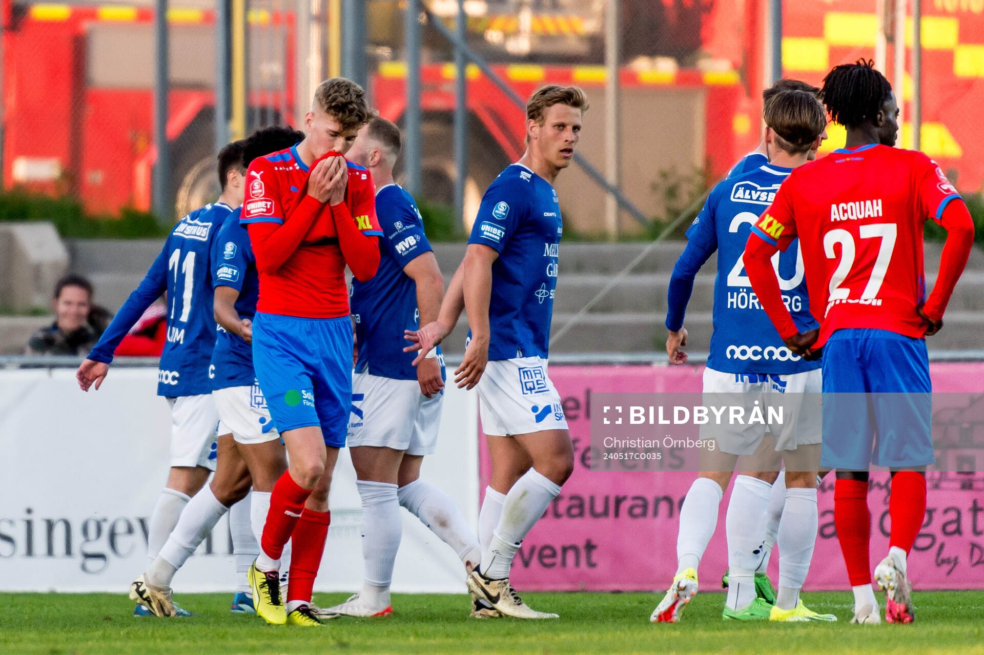 Helsingborgs  Benjamin Örn  deppar