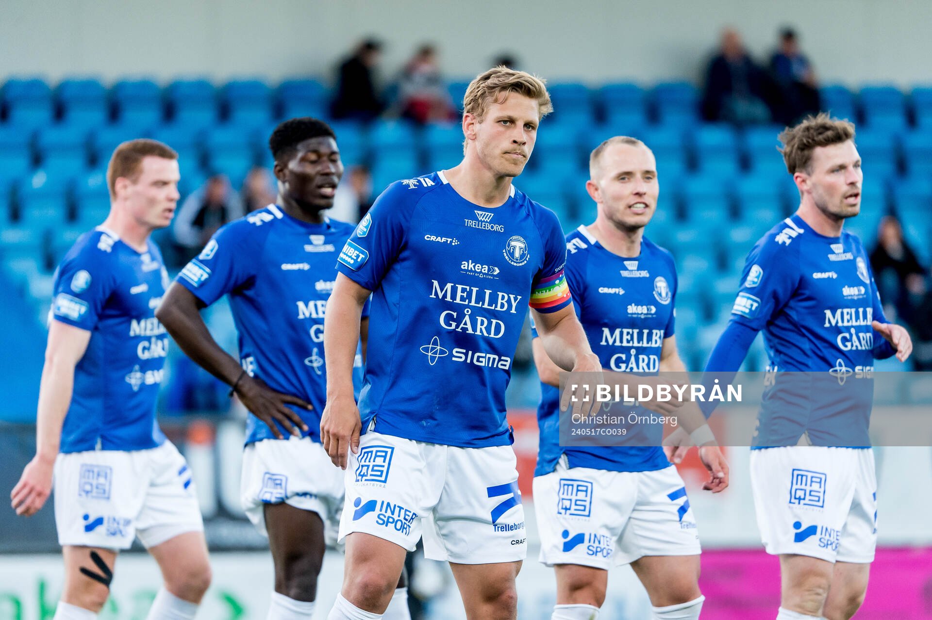 Trelleborgs spelare deppar