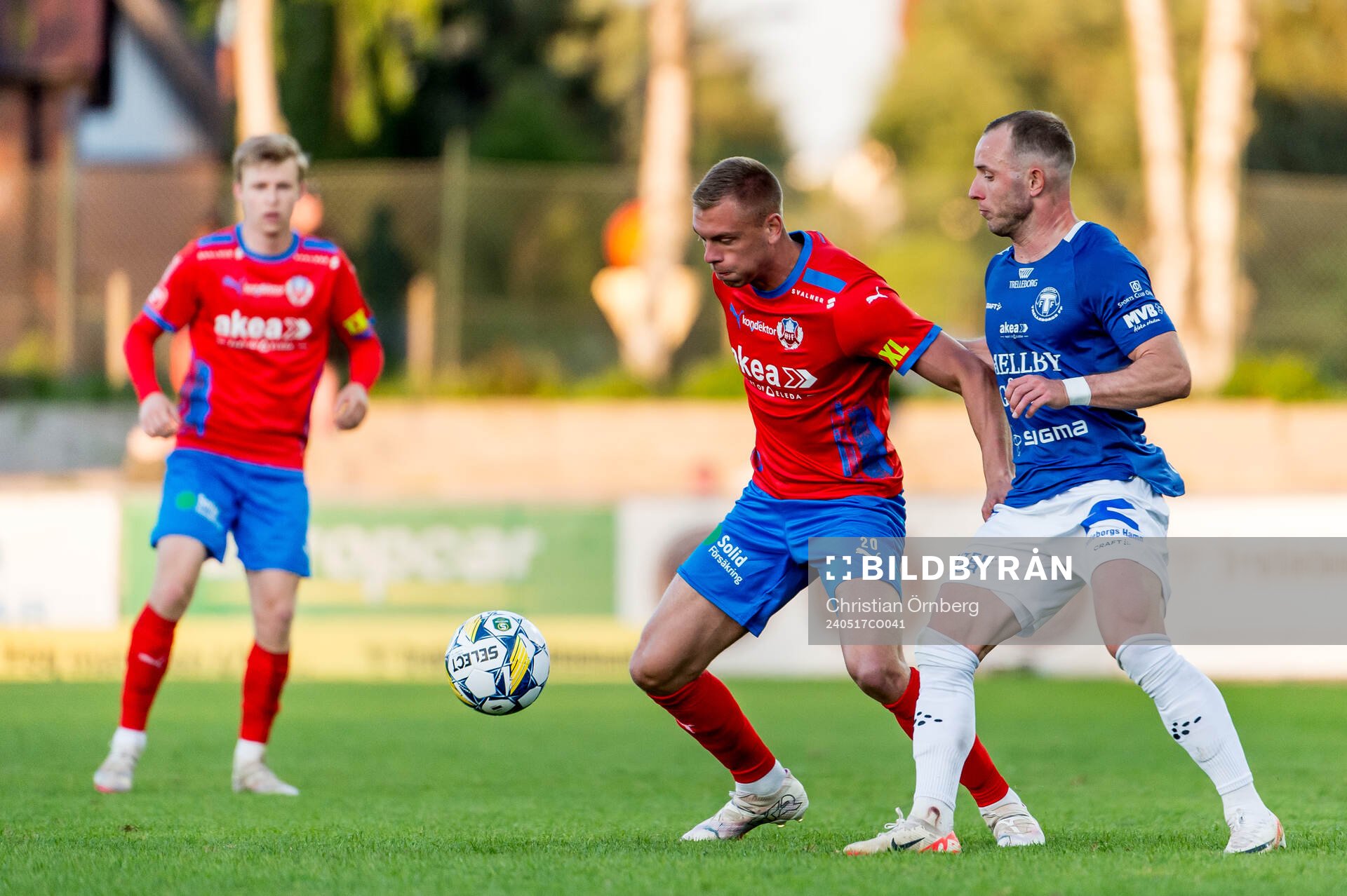 Helsingborgs Dennis Olsson och Trelleborgs Pierre Dahlin