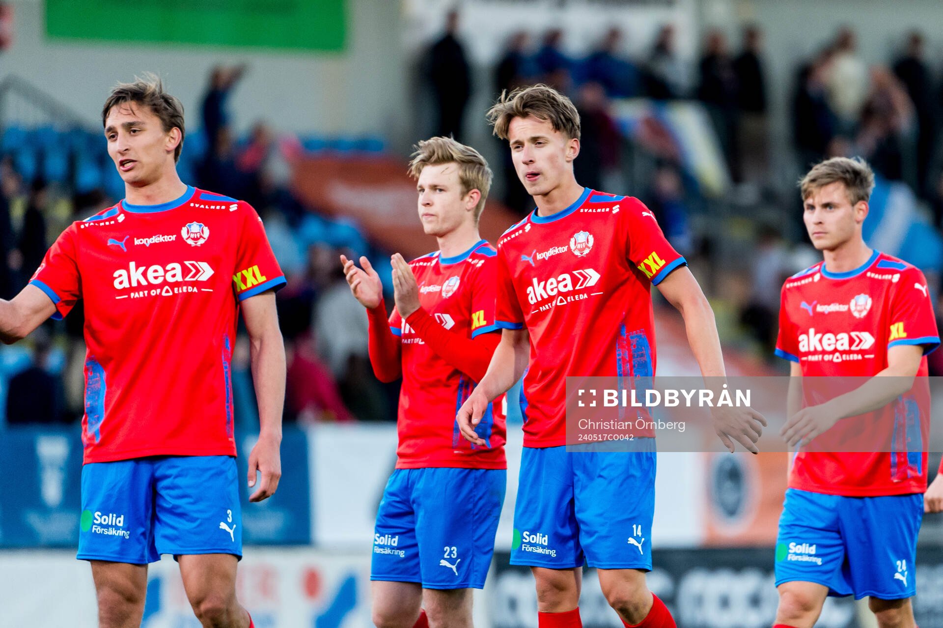 Helsingborgs spelare deppar