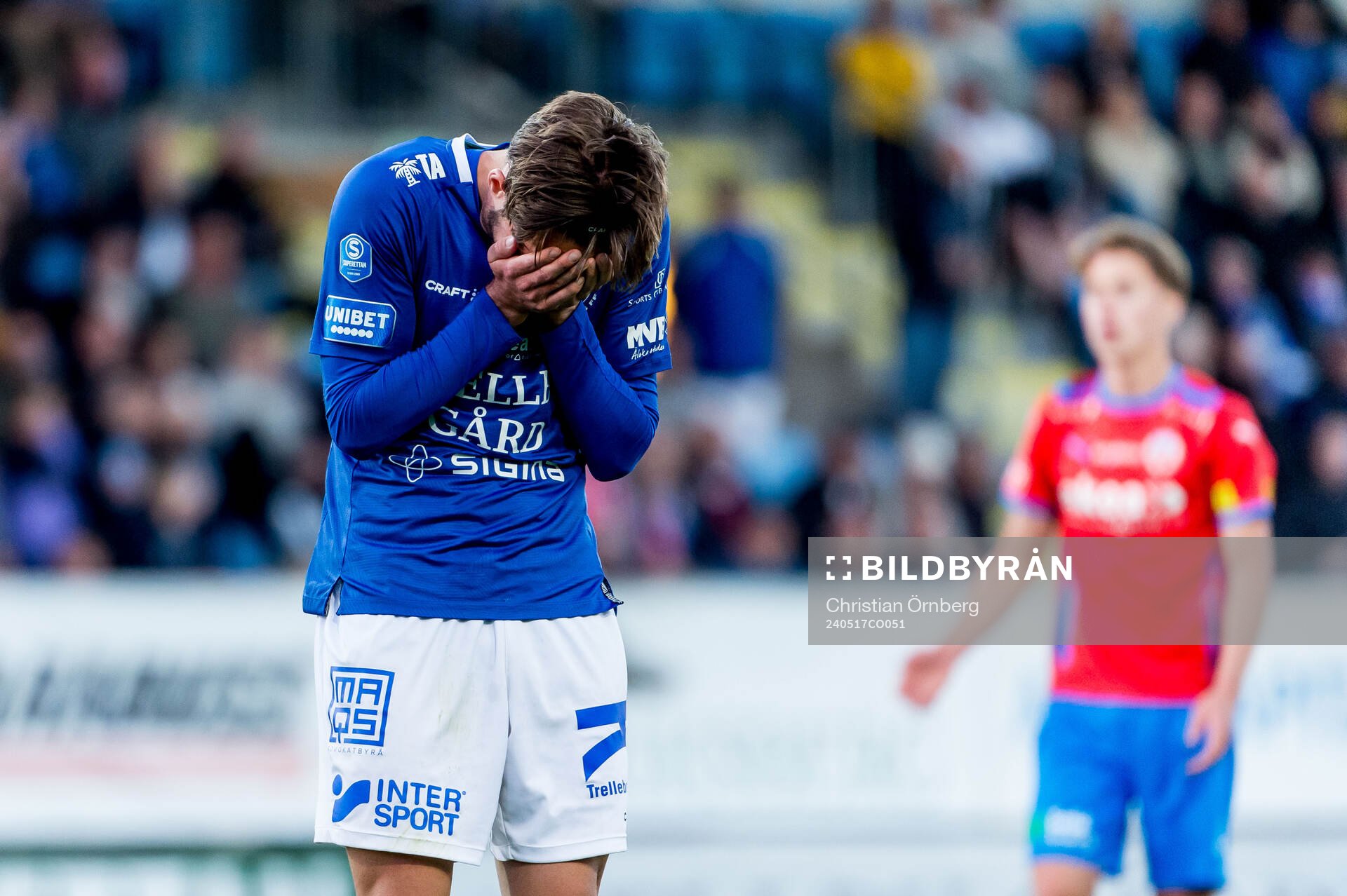 Trelleborgs Felix Hörberg deppar