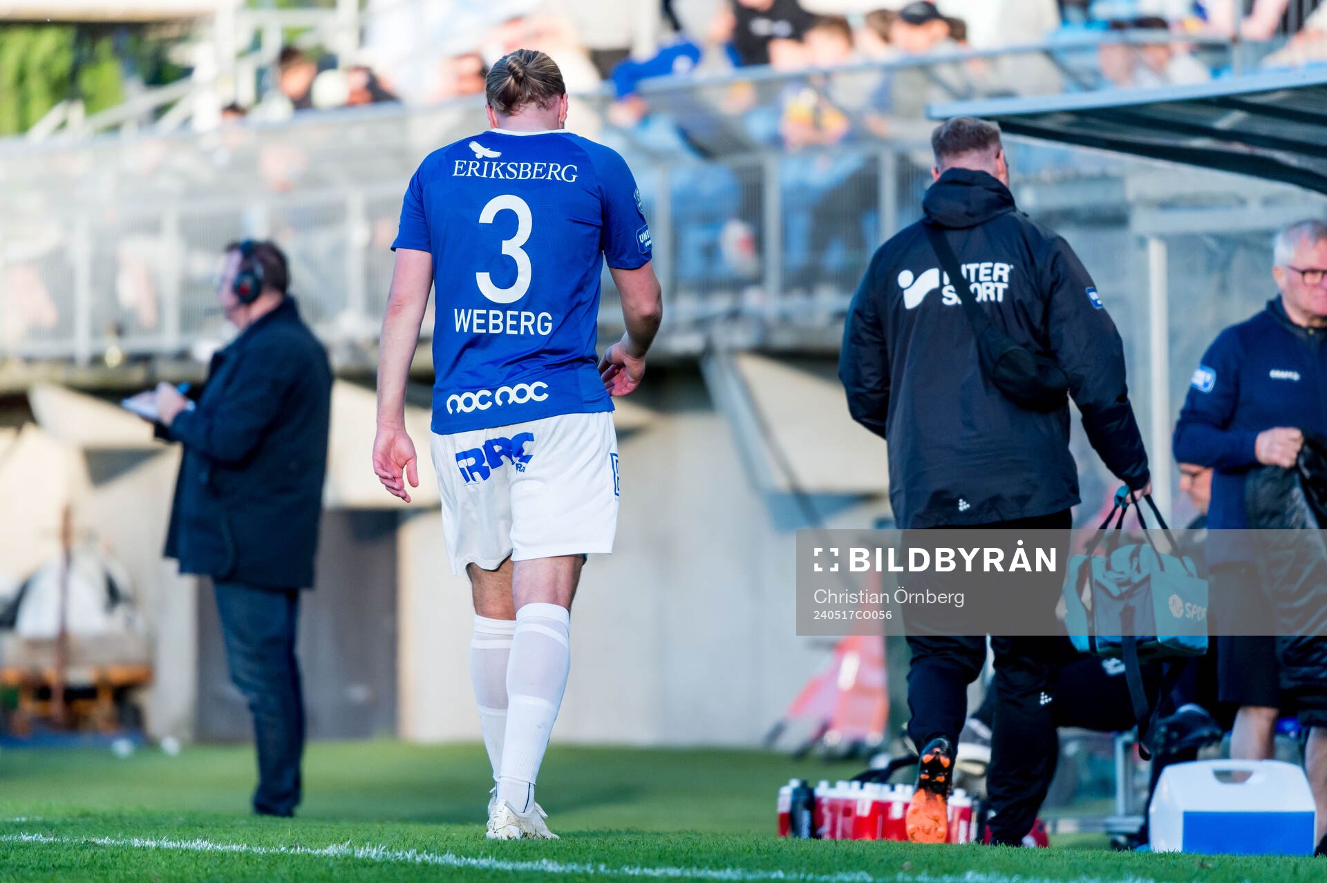 Trelleborgs Charlie Weberg lämnar planen