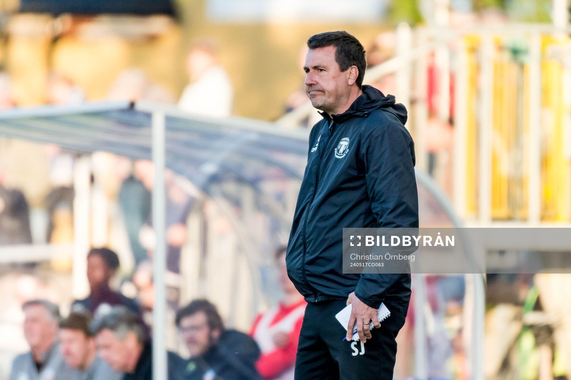 Trelleborgs tränare Stefan Jacobsson deppar