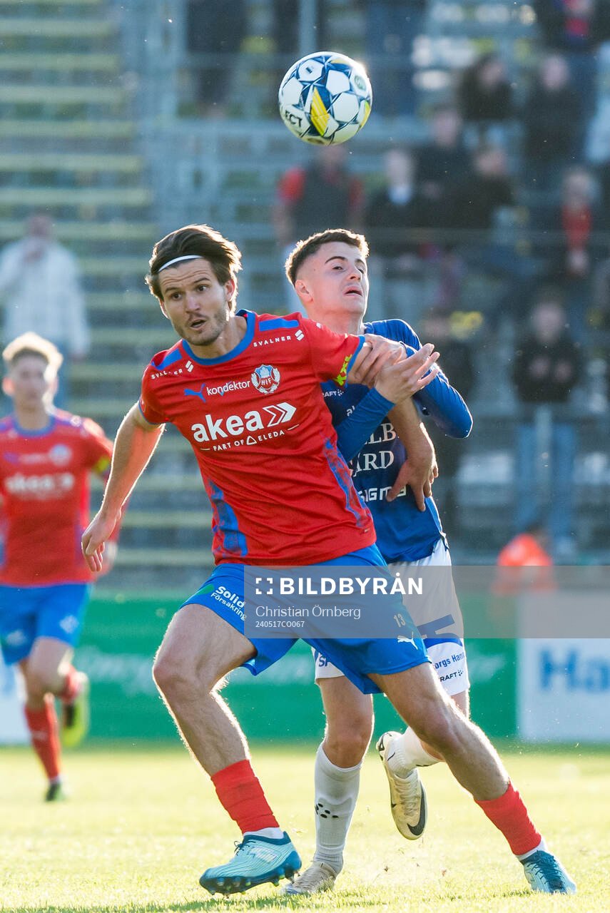Helsingborgs Wilhelm Loeper och Trelleborgs Eren Alievski