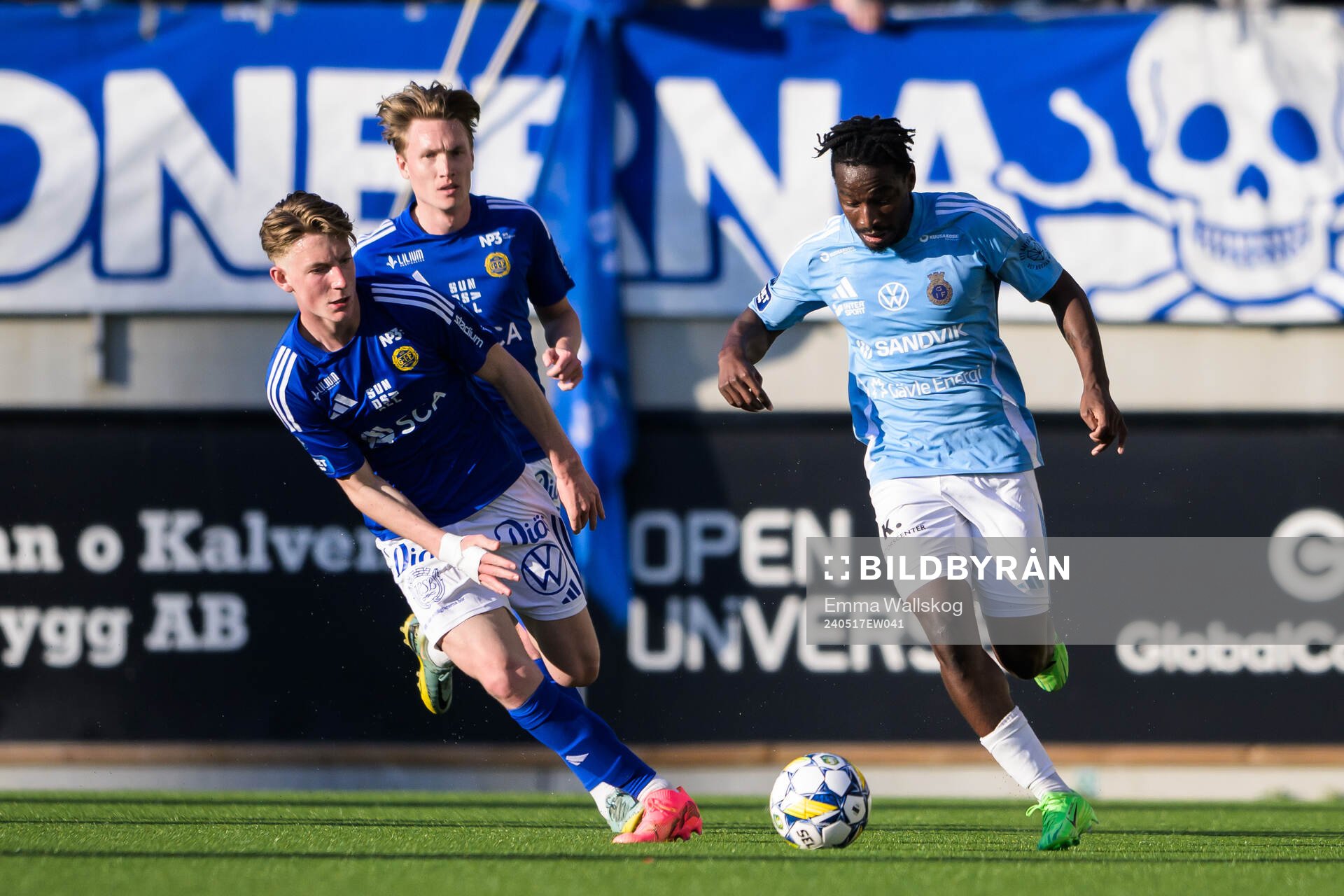 GIF Sundsvalls Hugo Aviander och Gefles York Rafael
