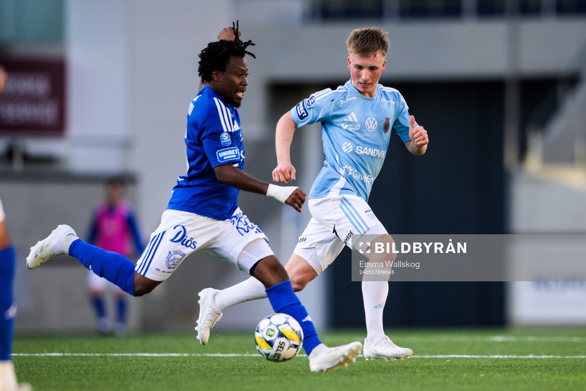 GIF Sundsvalls Abdul-Halik Hudu och Gefles Constantino