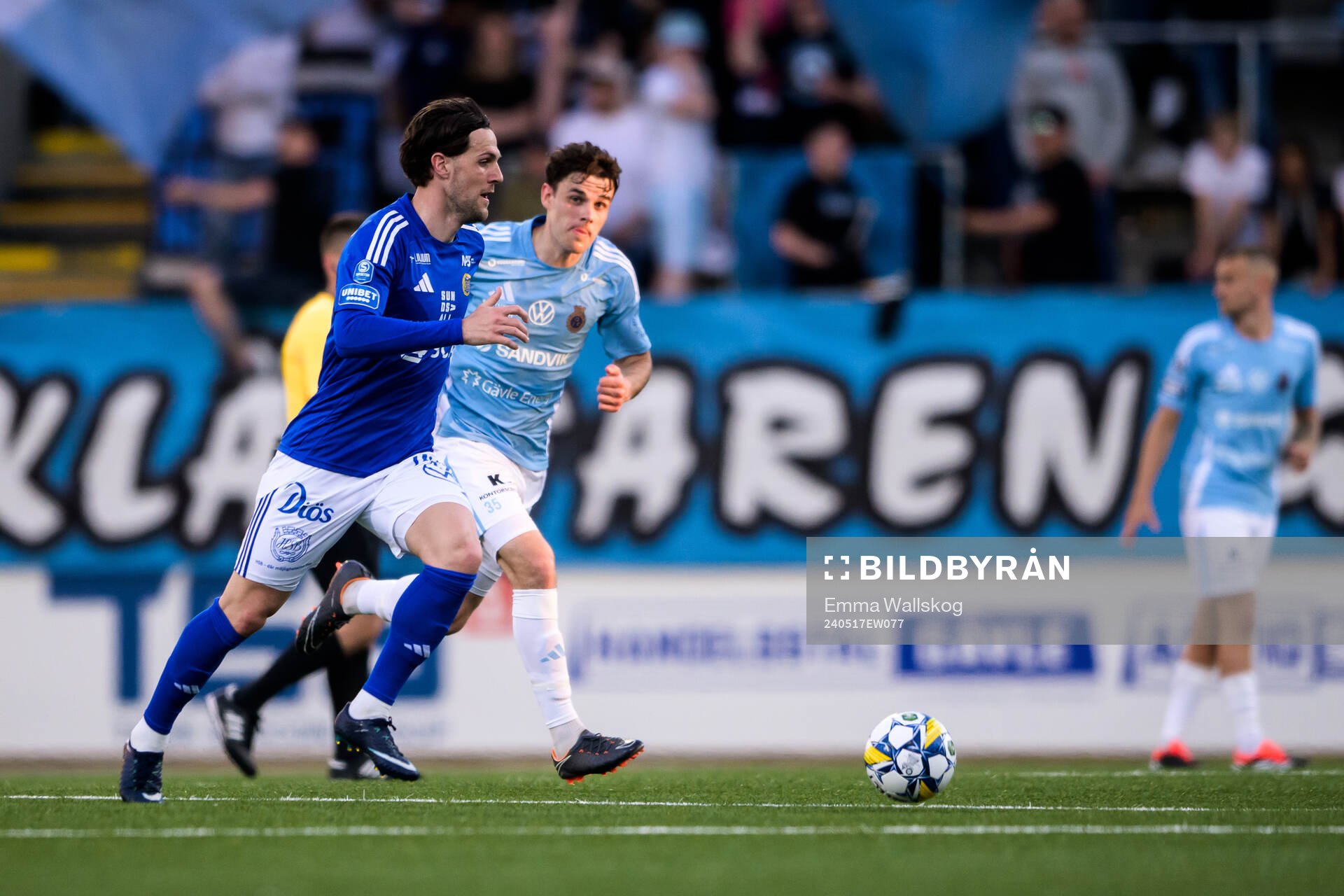 GIF Sundsvalls Oliver Stojanovic Fredin och Gefles Samuel