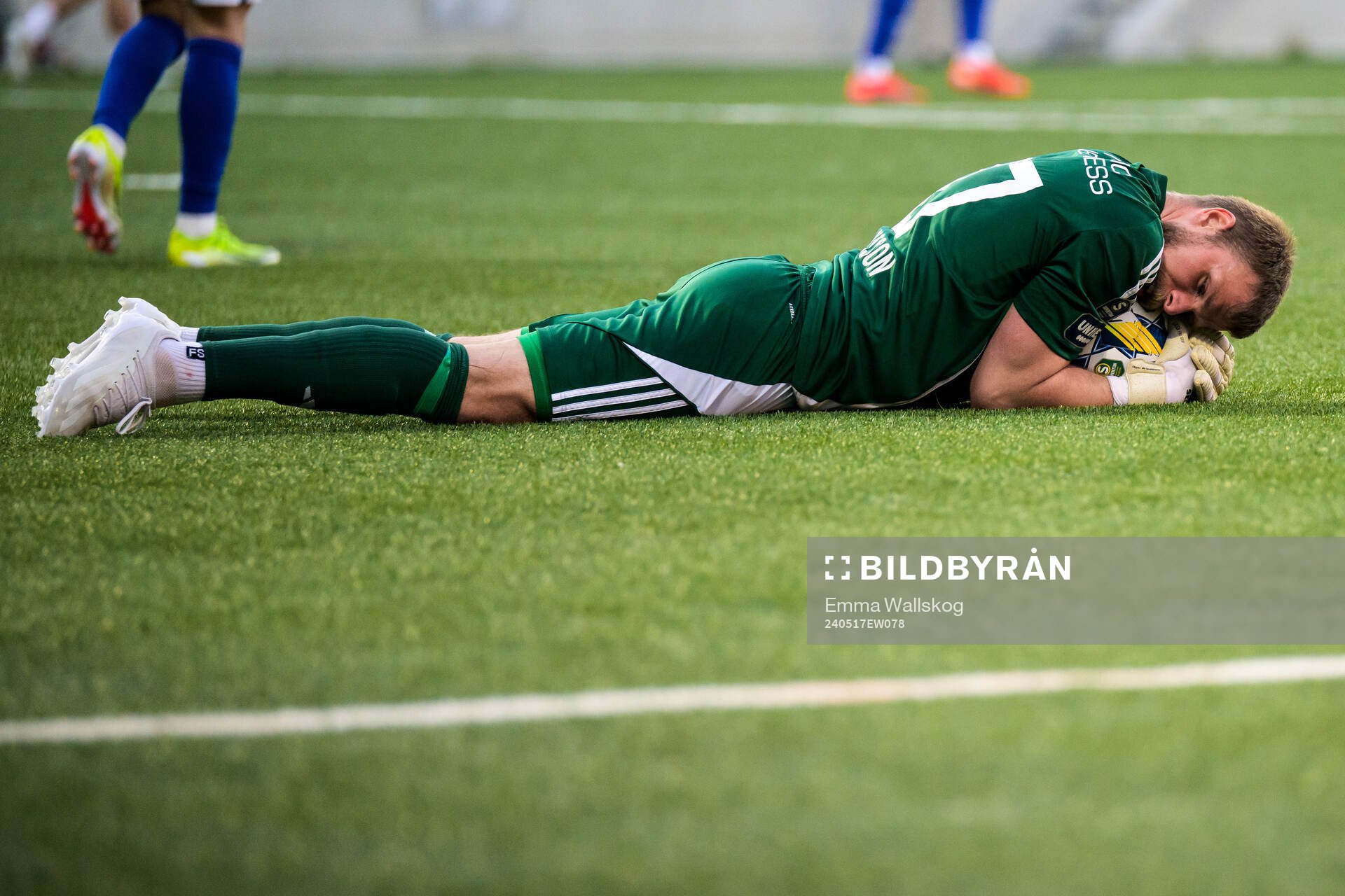 Gefles målvakt Tobias Johansson