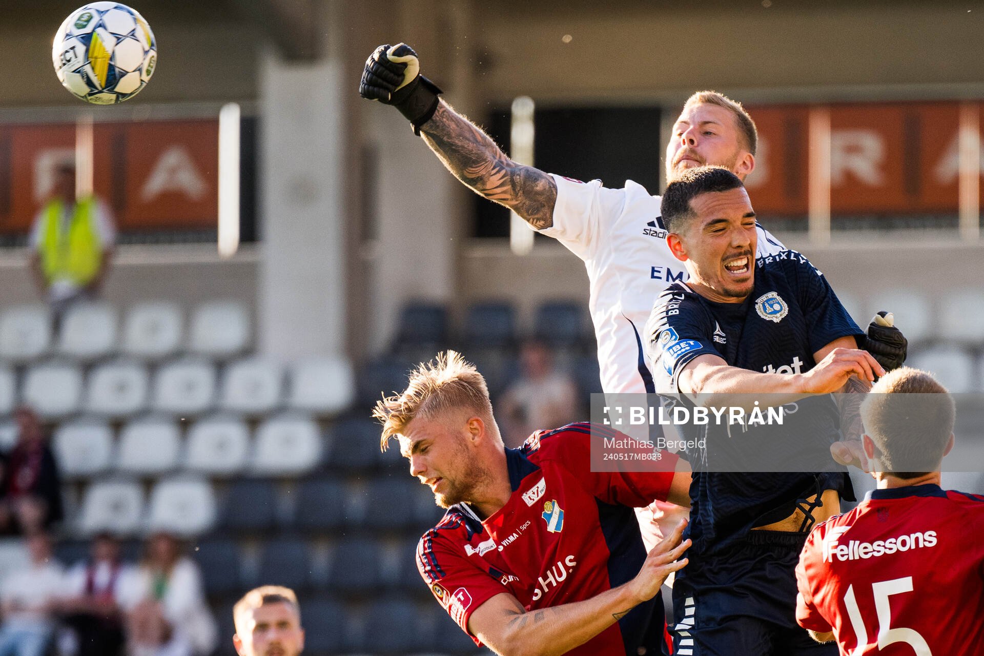 Östers Östers målvakt Robin Wallinder och Utsiktens