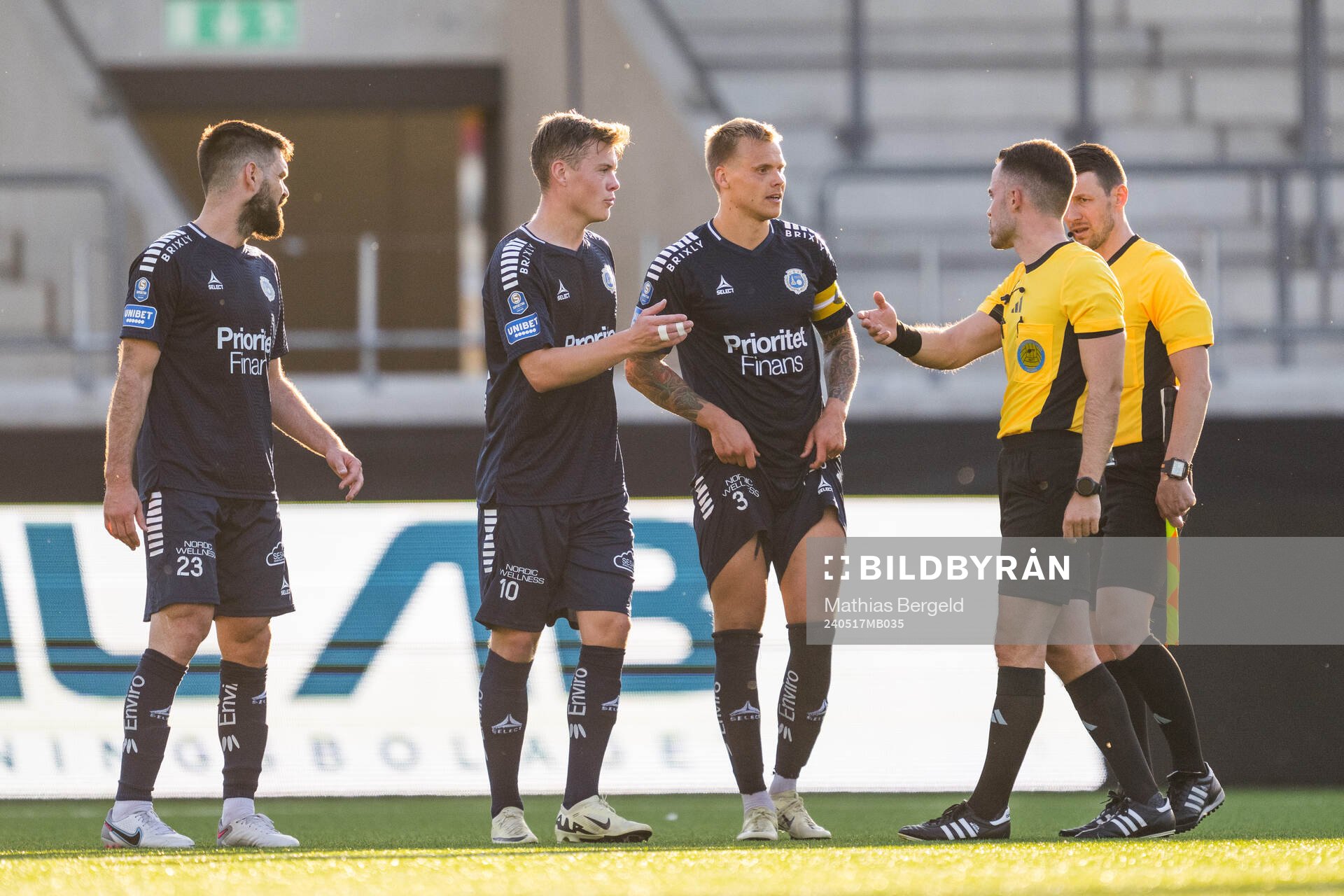 Utsiktens Albin Skoglund, Jesper Brandt och Domare Jasmin