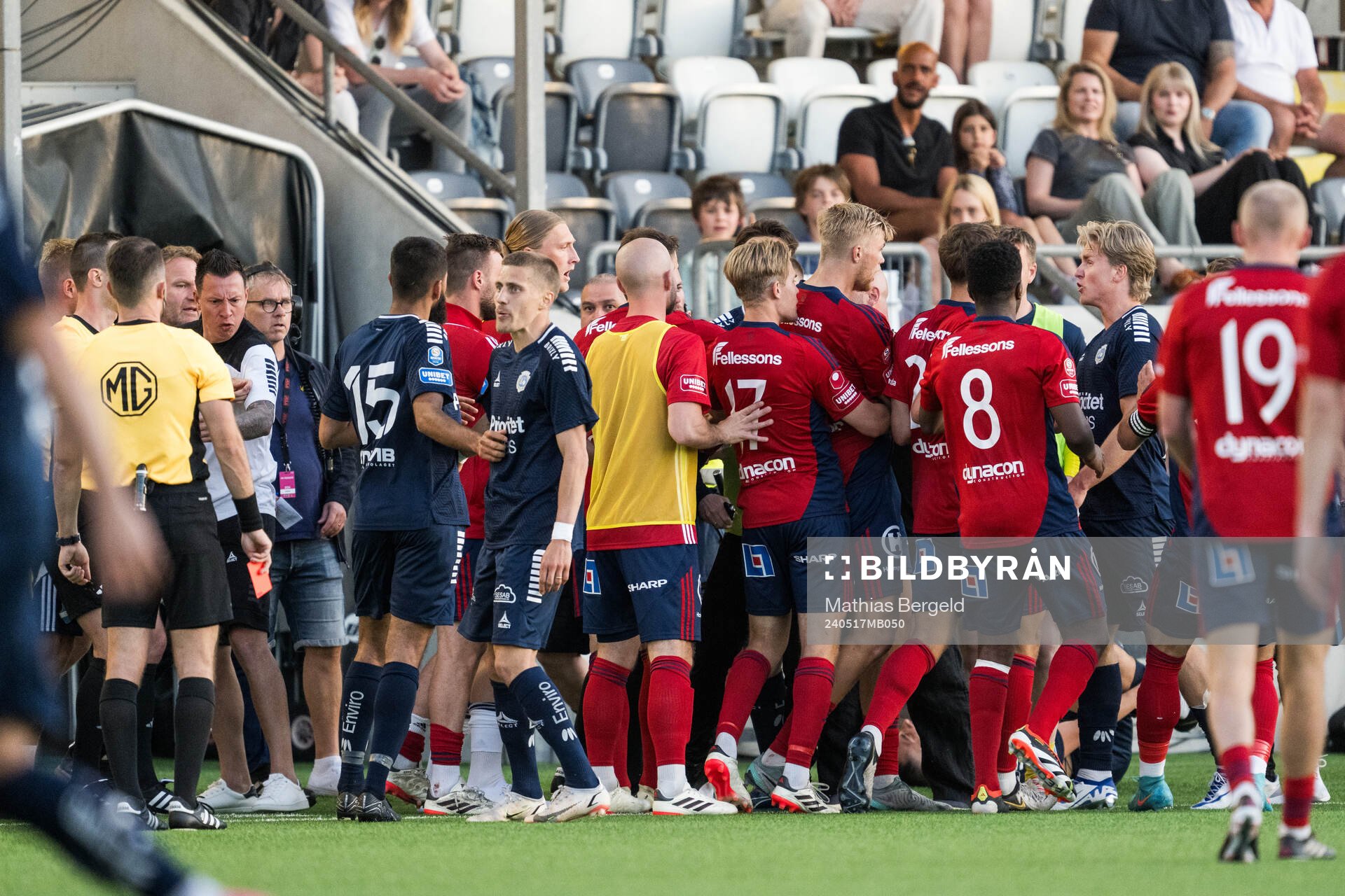 Östers Mattis Adolfsson och Utsiktens Sebastian Lagerlund