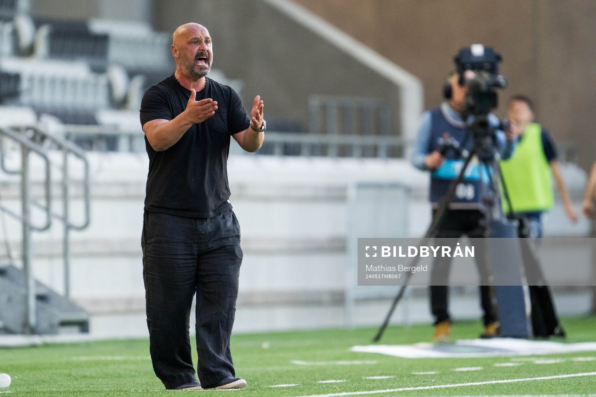 Utsiktens tränare Martin Smedberg Dalence