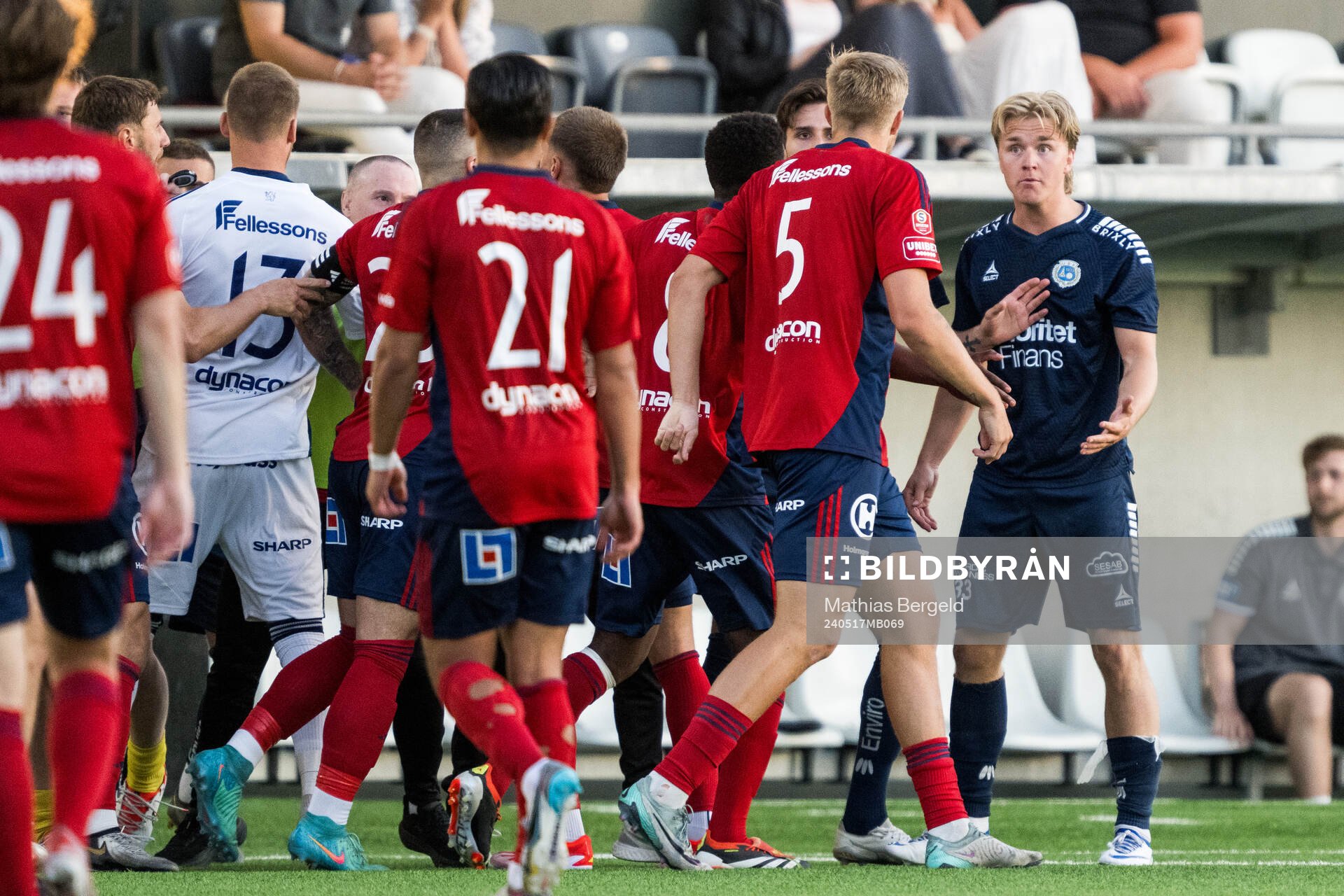 Östers Mattis Adolfsson och Utsiktens Sebastian Lagerlund