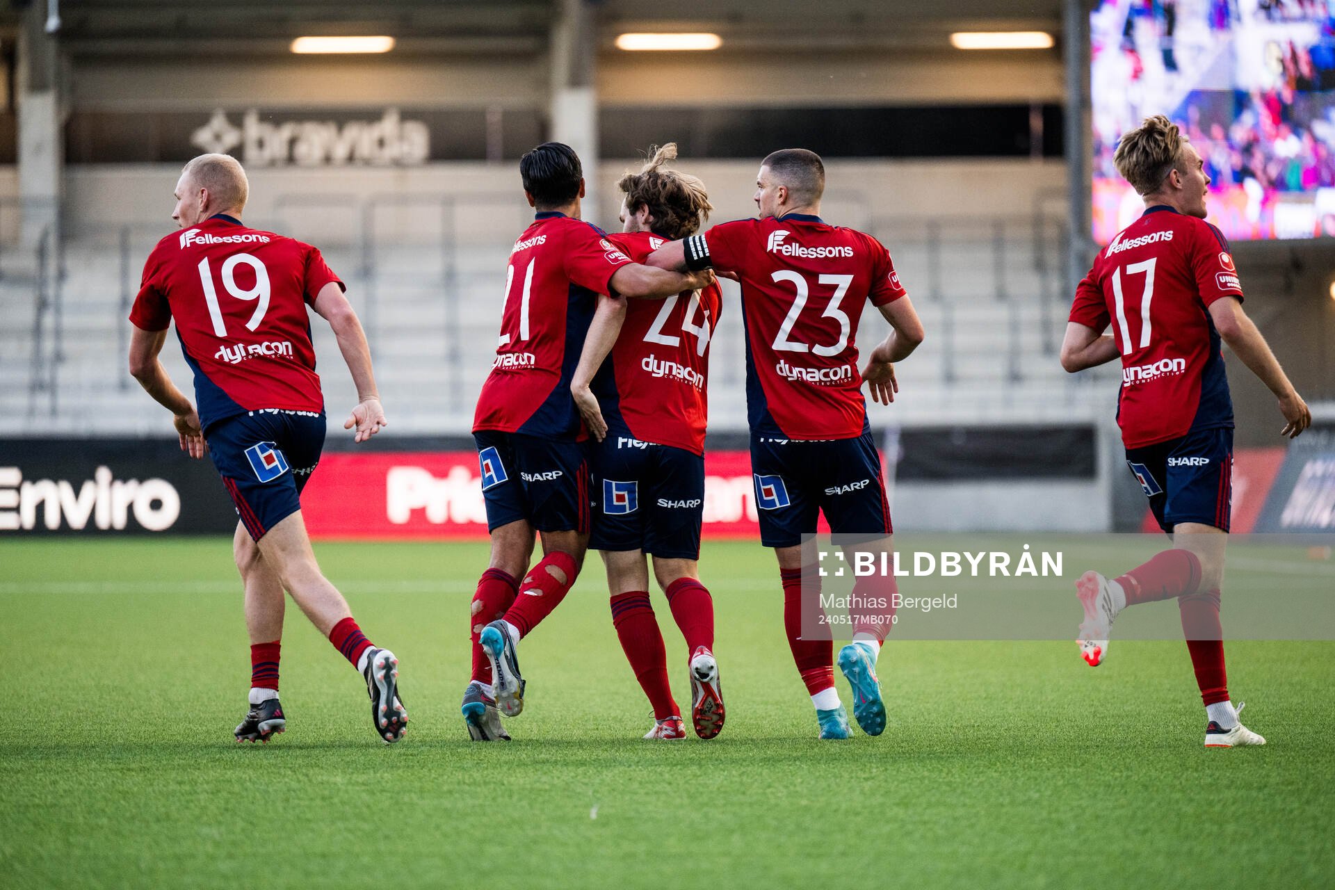 Östers Adam Bergmark Wiberg, Lukas Bergquist, Theodor