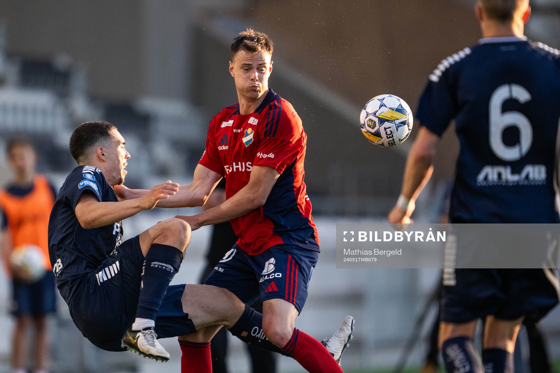 Utsiktens Lucas Lima och Östers Thorri Mar Thorisson