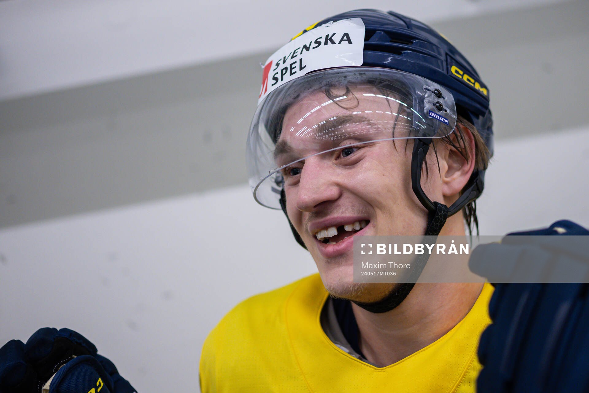 Pontus Holmberg of Sweden