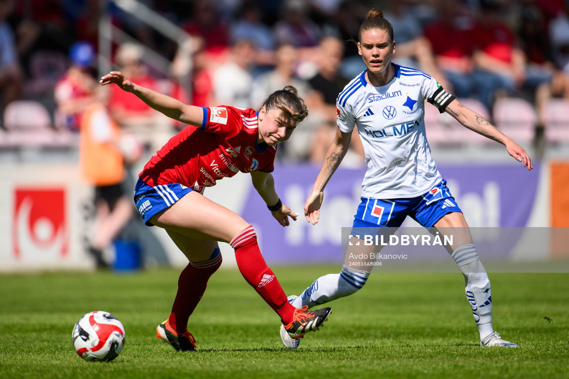 Vittsjös Tanya Boychuk och IFK Norrköpings My Cato