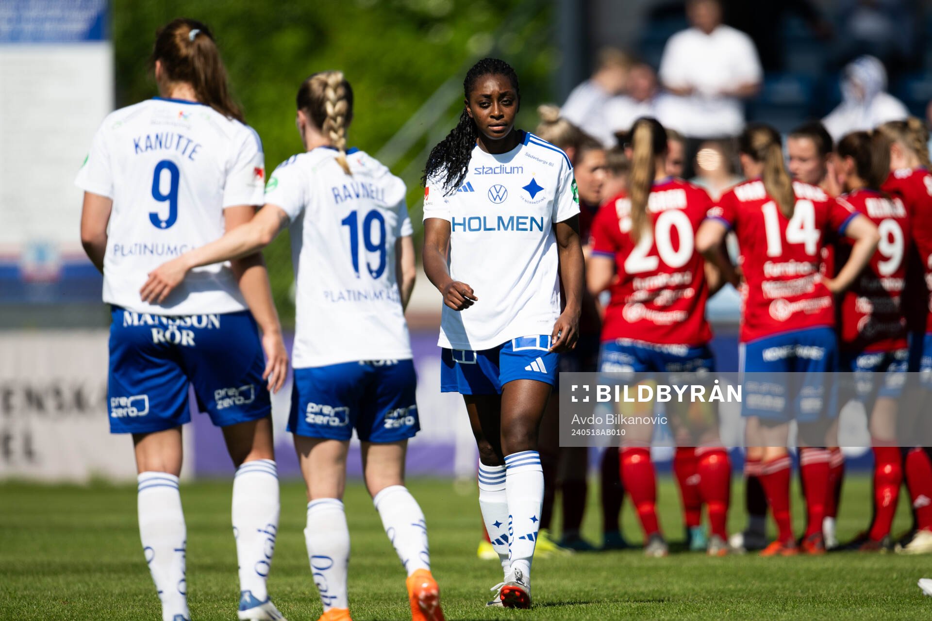 IFK Norrköpings Maya Aliyah Antoine deppar medan Vittsjös