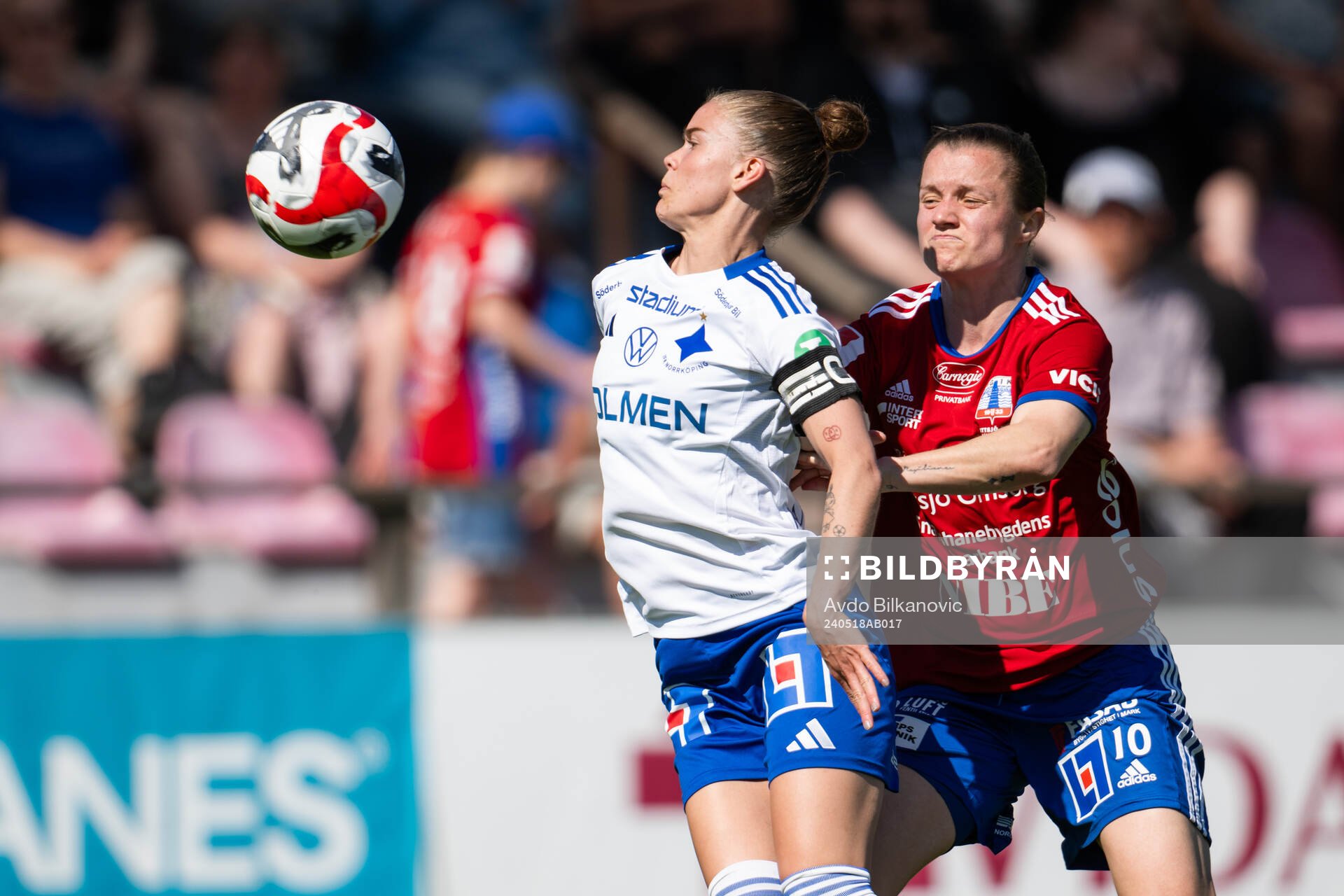 Vittsjös Kayla Adamek och IFK Norrköpings My Cato