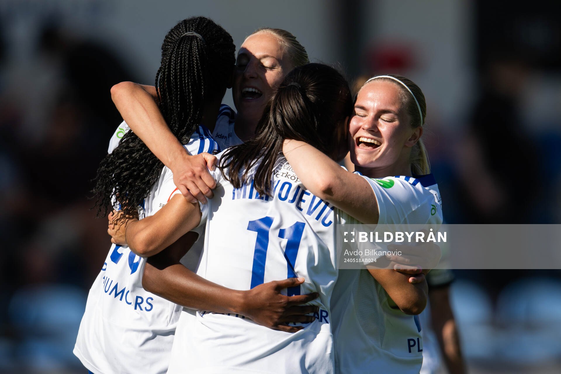 IFK Norrköpings Vesna Milivojevic, Maya Aliyah Antoine,