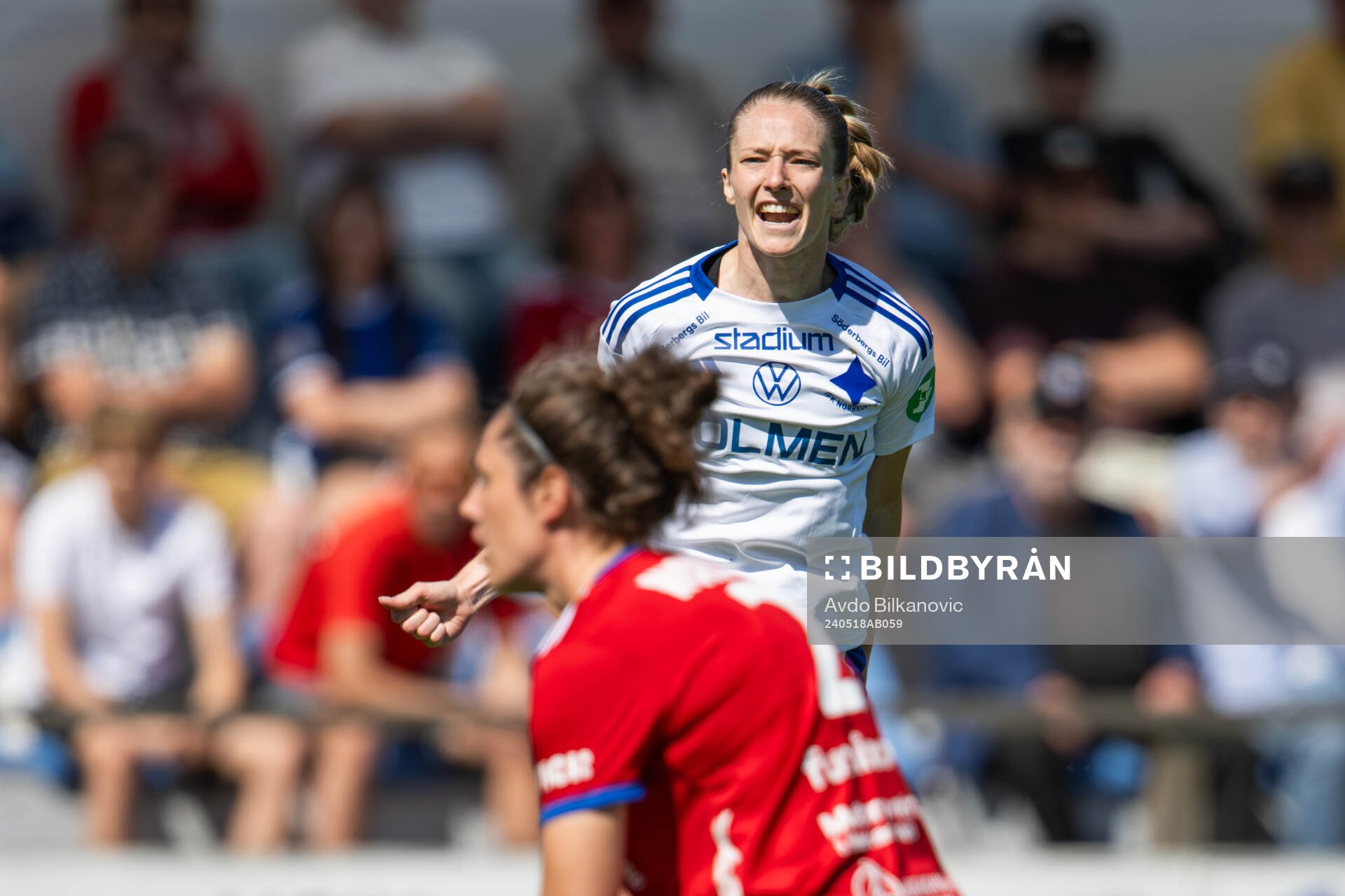 IFK Norrköpings Sabina Ravnell jublar
