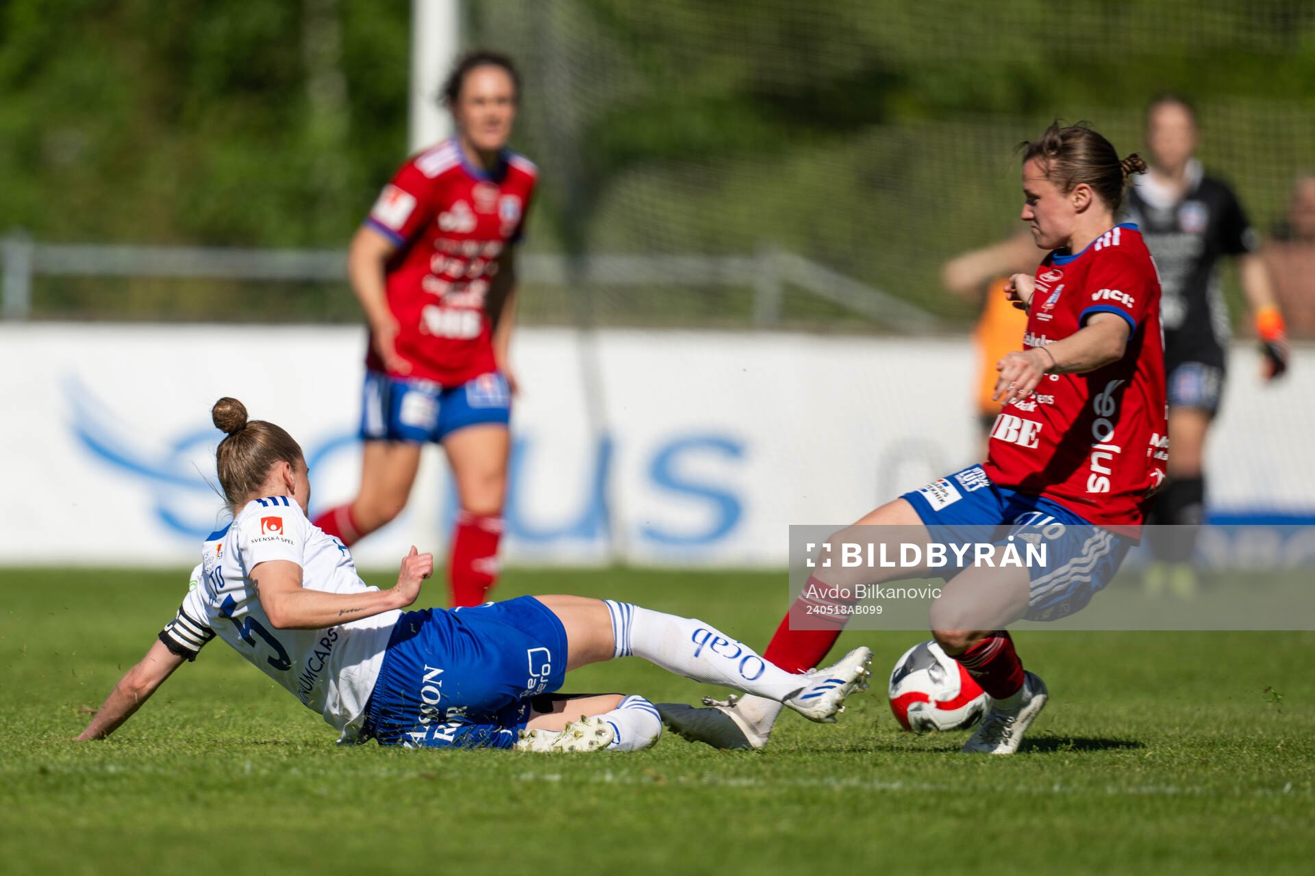 Vittsjös Kayla Adamek och IFK Norrköpings My Cato