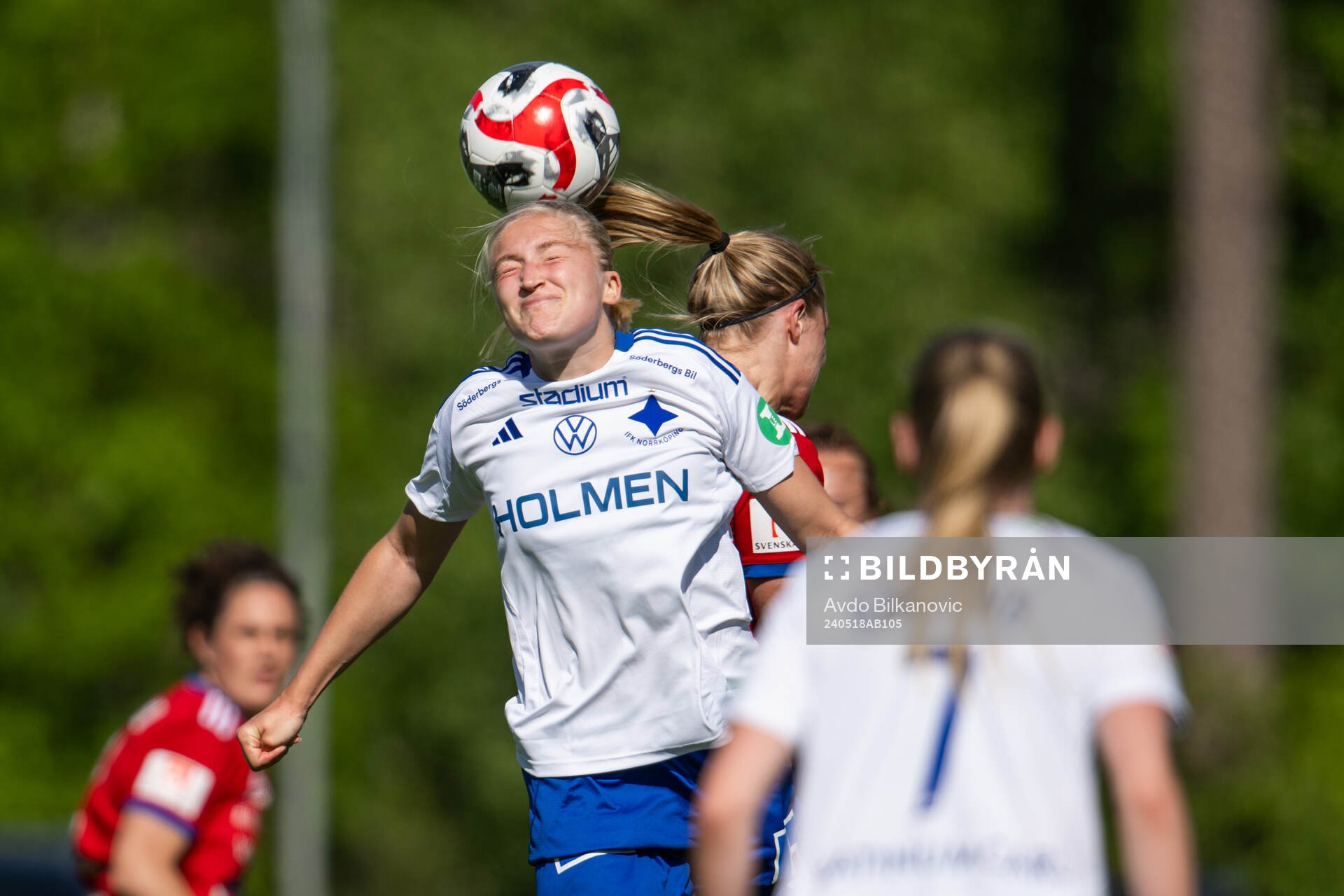 IFK Norrköpings Wilma Leidhammar nickar