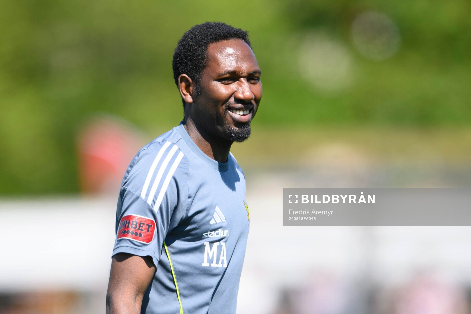 Östersunds Materialförvaltare Moubarak Abdallah
