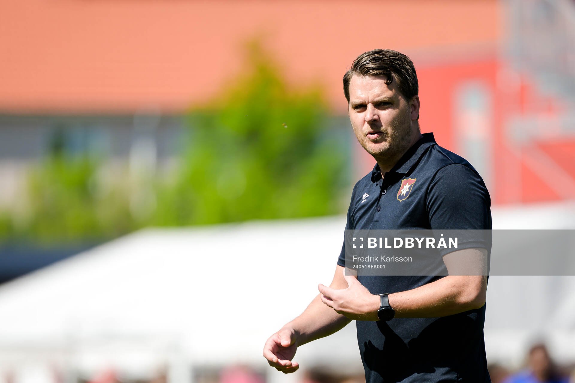 Örgrytes tränare Andreas Holmberg