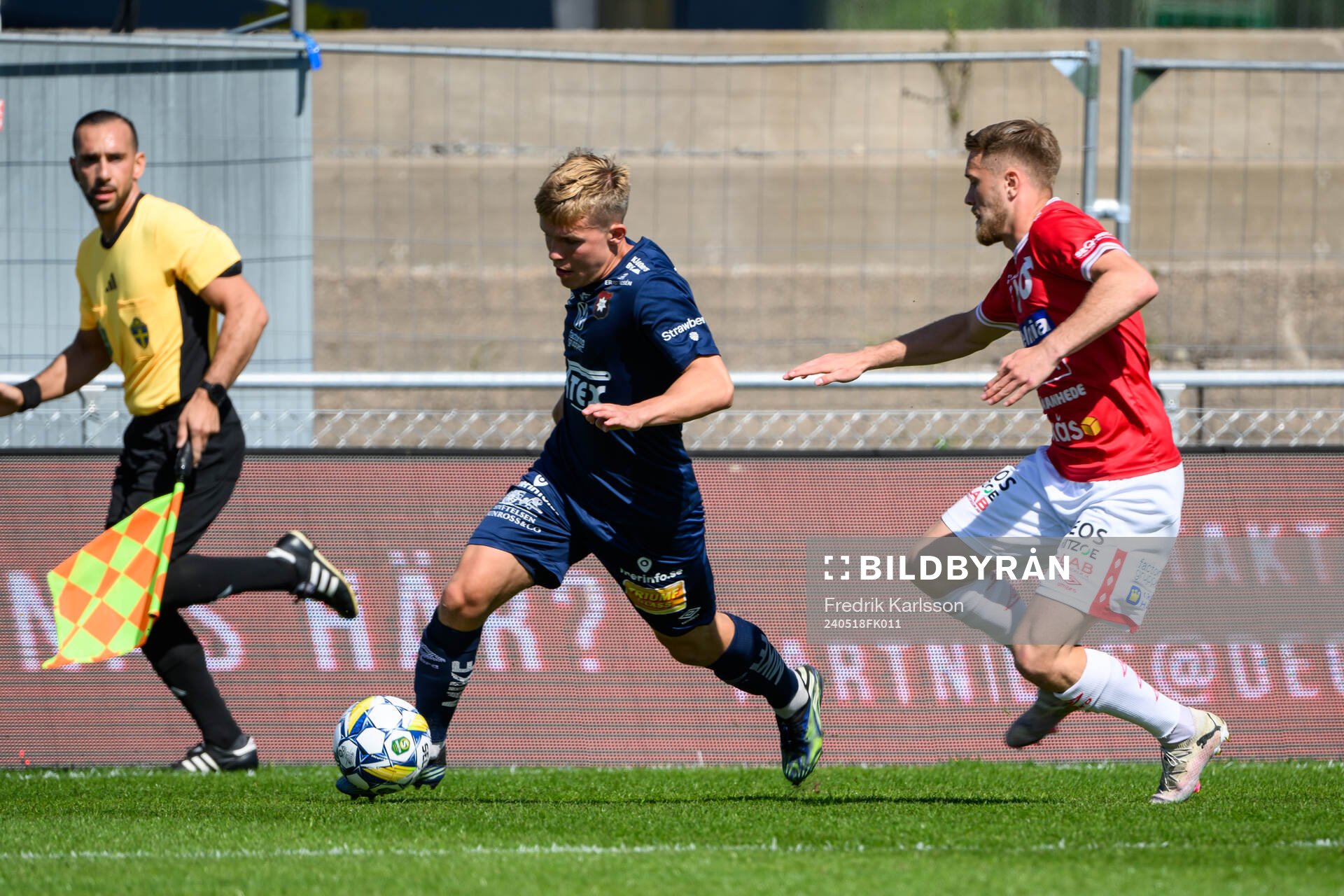 Örgrytes Isak Dahlqvist och Degerfors Teo Grönborg
