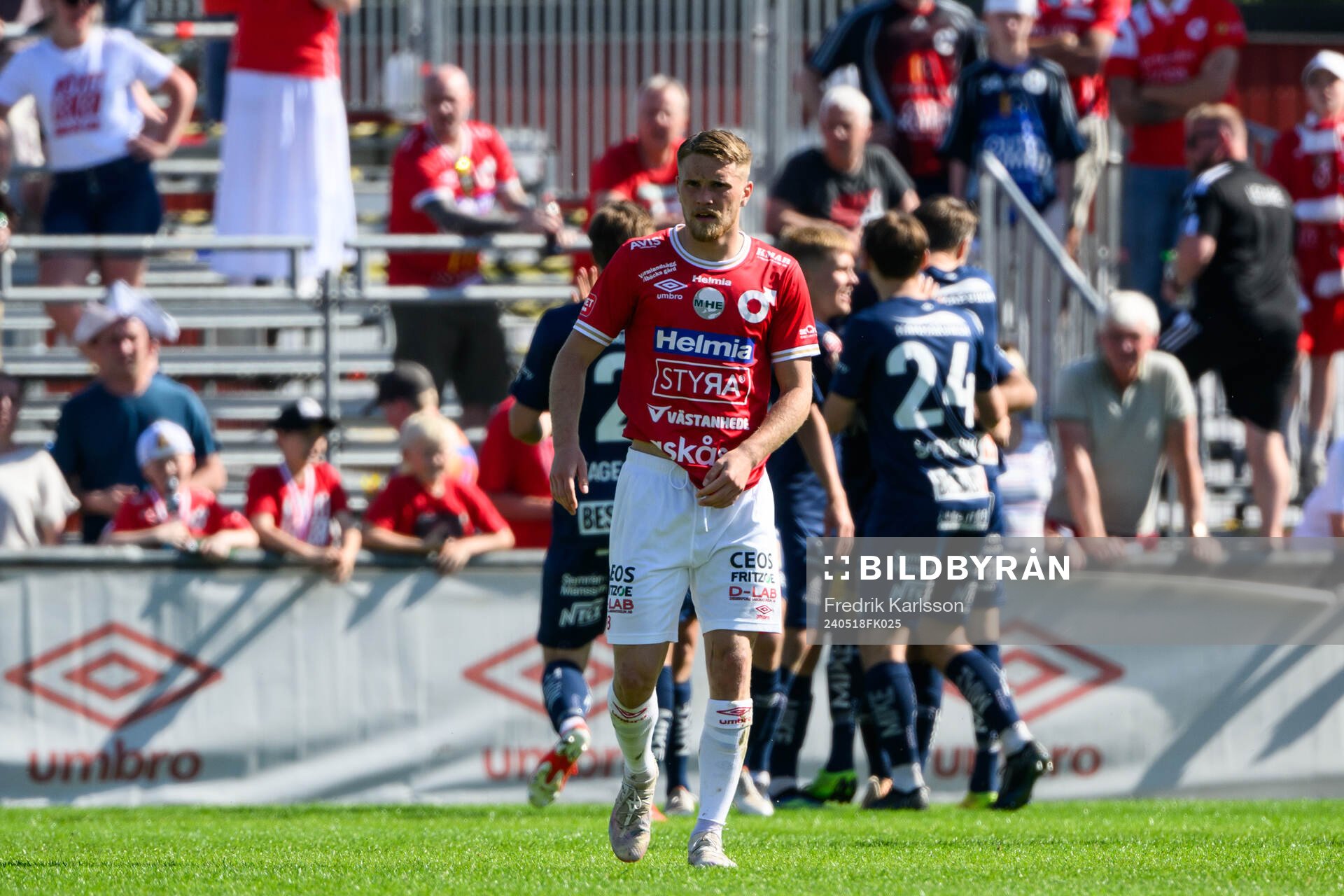 Degerfors Teo Grönborg deppar
