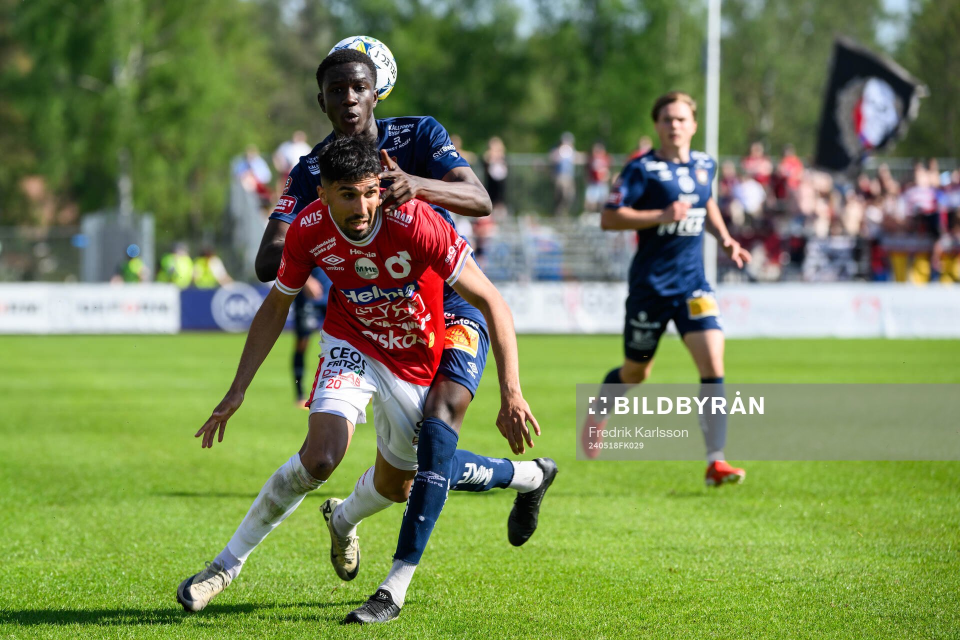 Örgrytes Abdoulaye Faye och Degerfors Elyas Bouzaiene