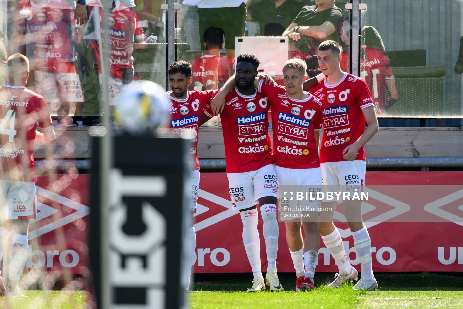 Degerfors Nasiru Moro jublar