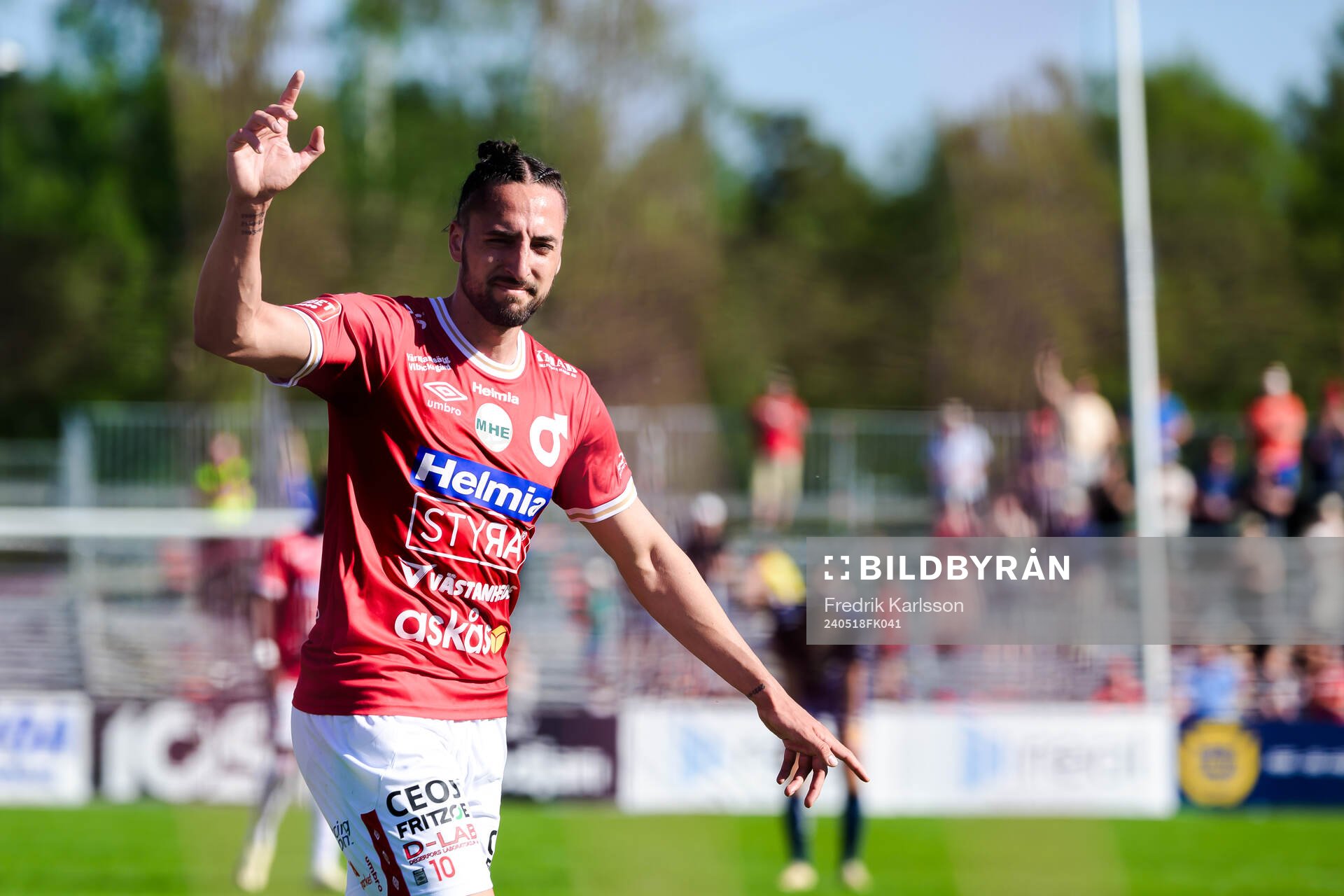 Degerfors Dijan Vukojevic jublar