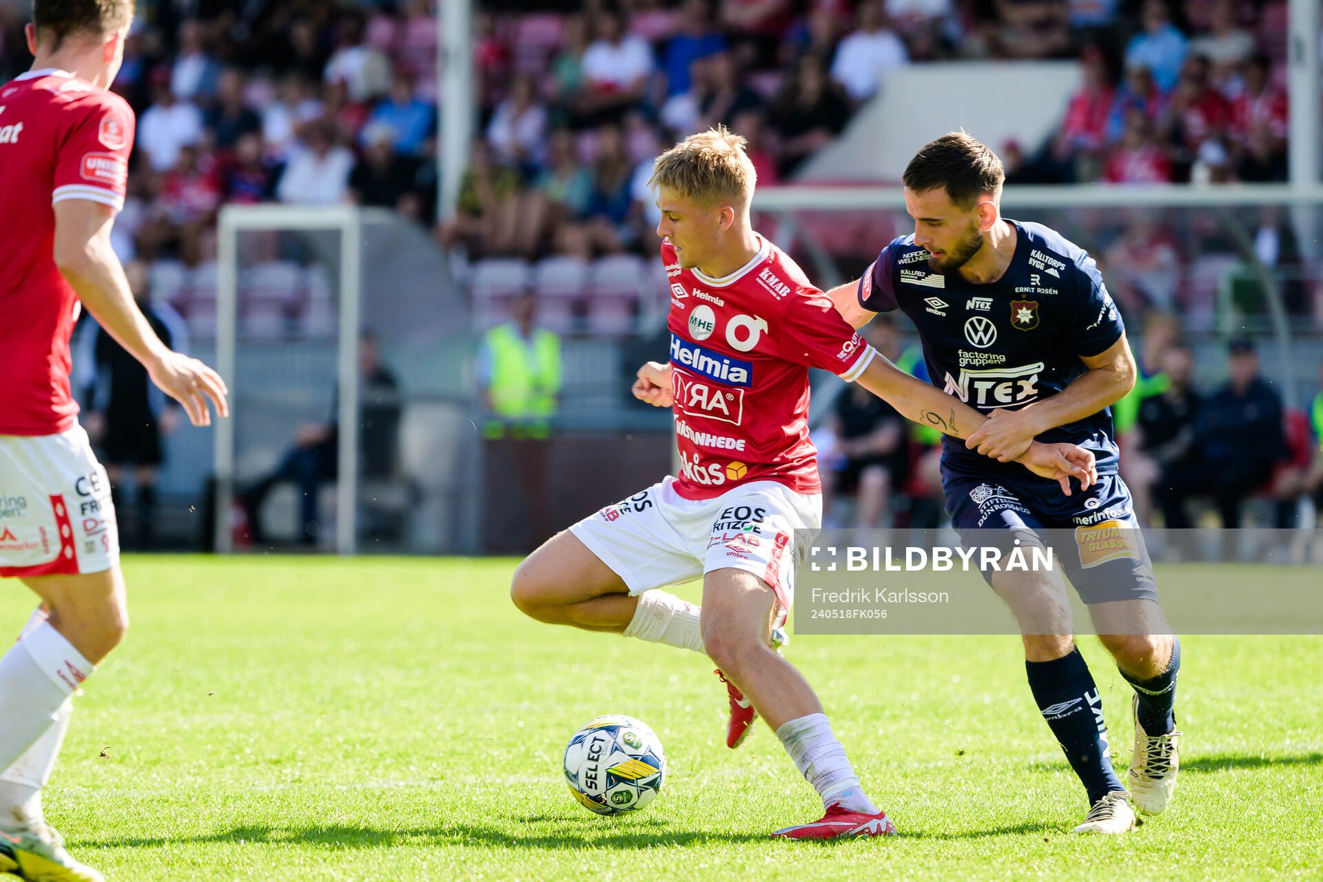 Degerfors Elias Pihlström och Örgrytes Erion Sadiku