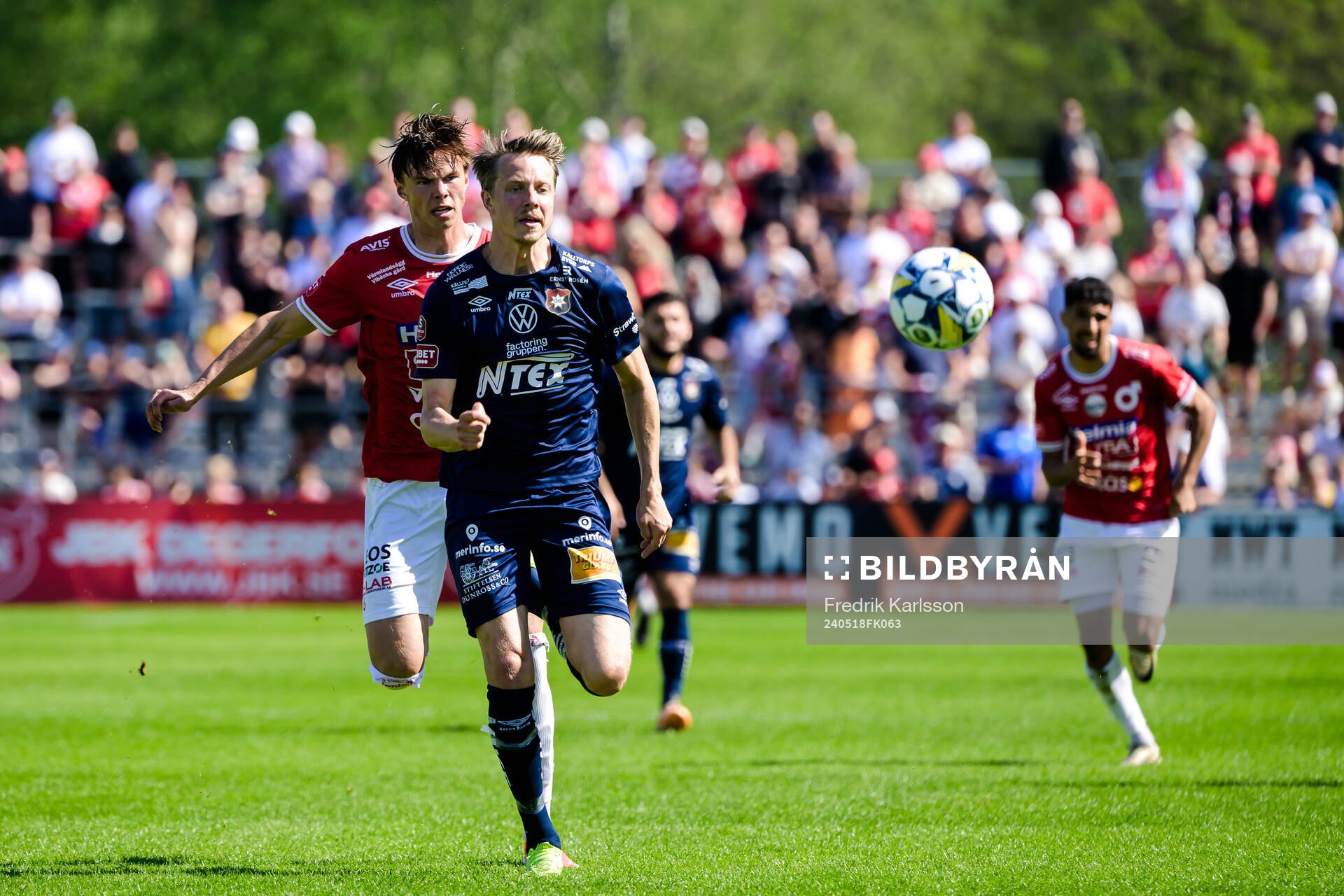 Degerfors Oscar Wallin och Örgrytes Viktor Lundberg