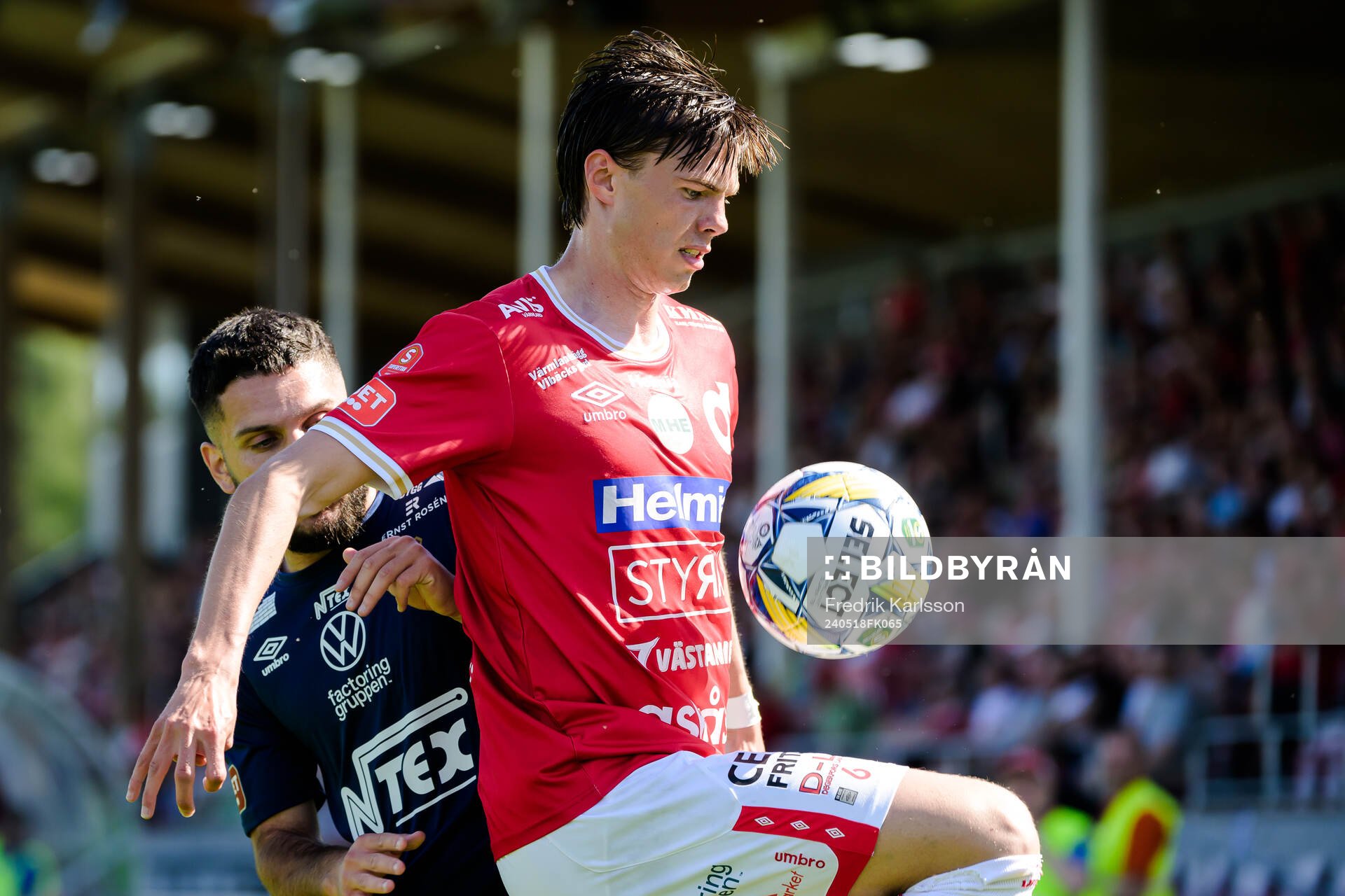 Örgrytes Edi Sylisufaj och Degerfors Oscar Wallin